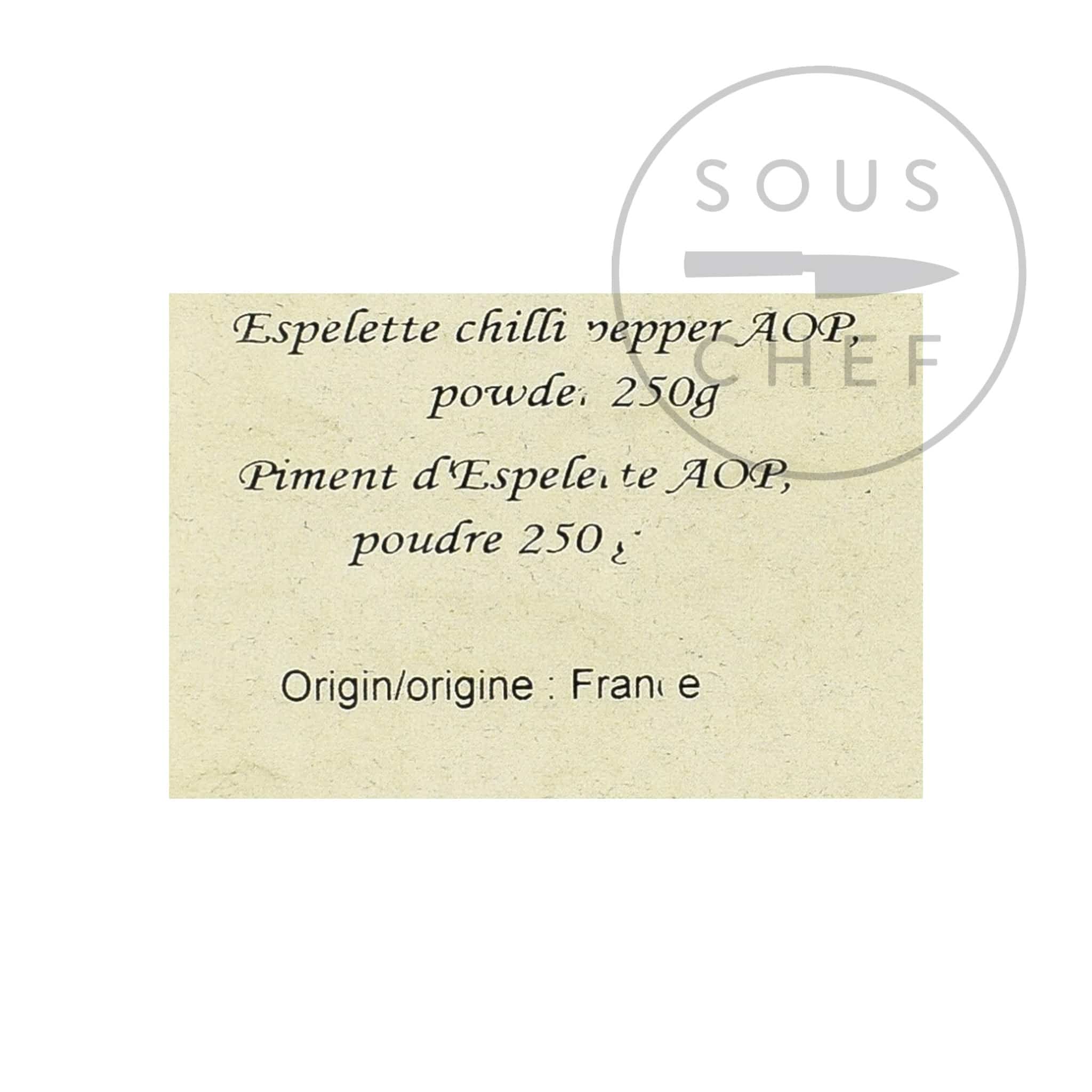 Terre Exotique Espelette Chili Pepper DOP, 250g - Image 3