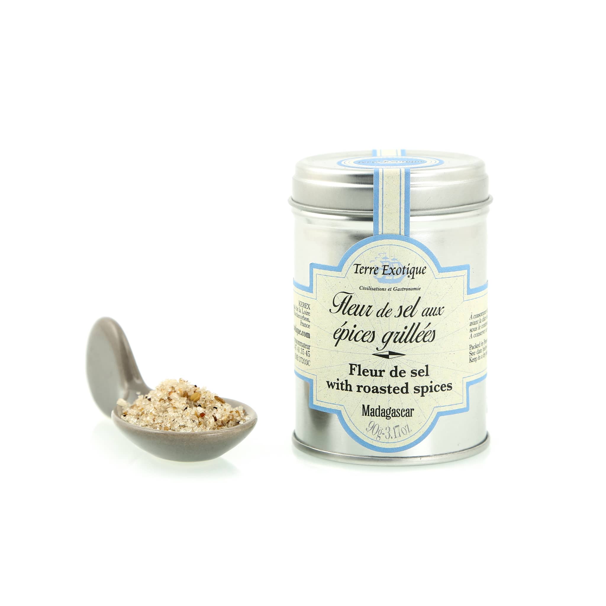 Terre Exotique Fleur De Sel With Roasted Spices, 90g