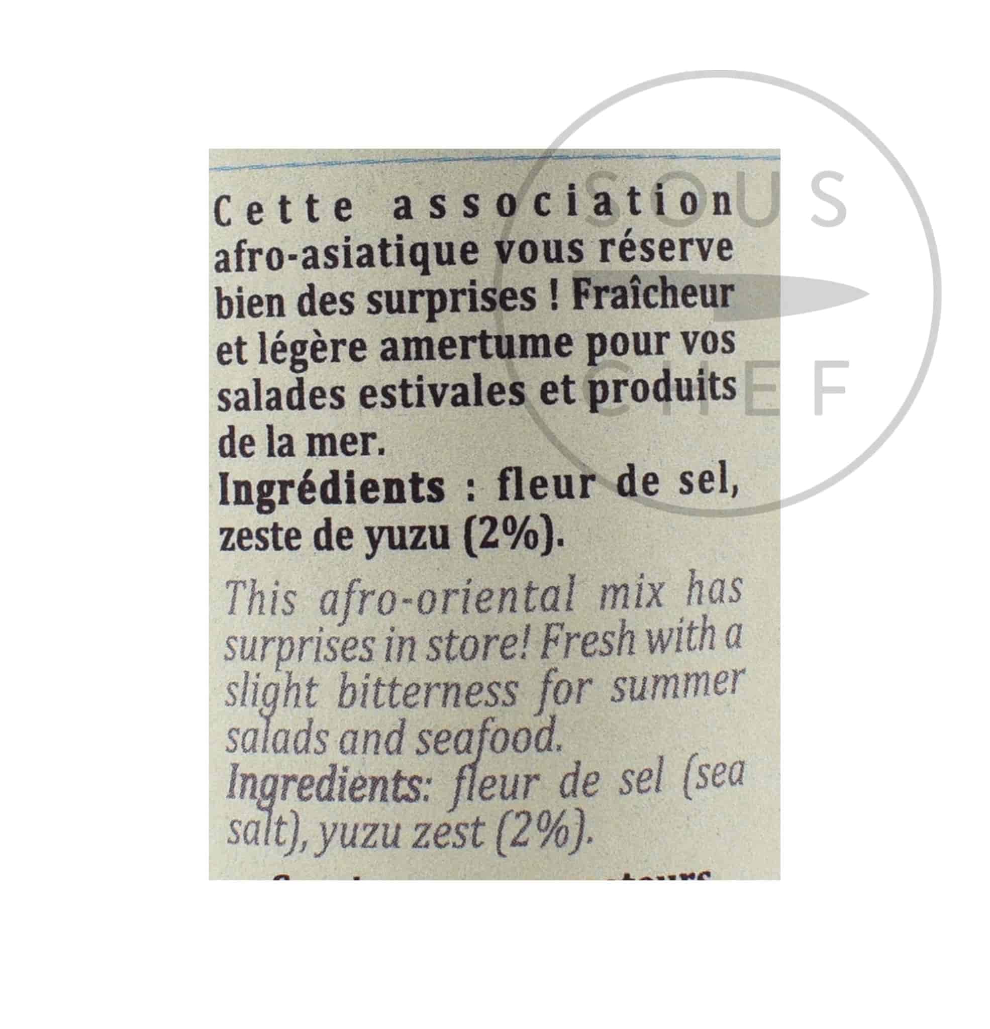 Terre Exotique Fleur De Sel With Yuzu Zest, 90g - Image 3