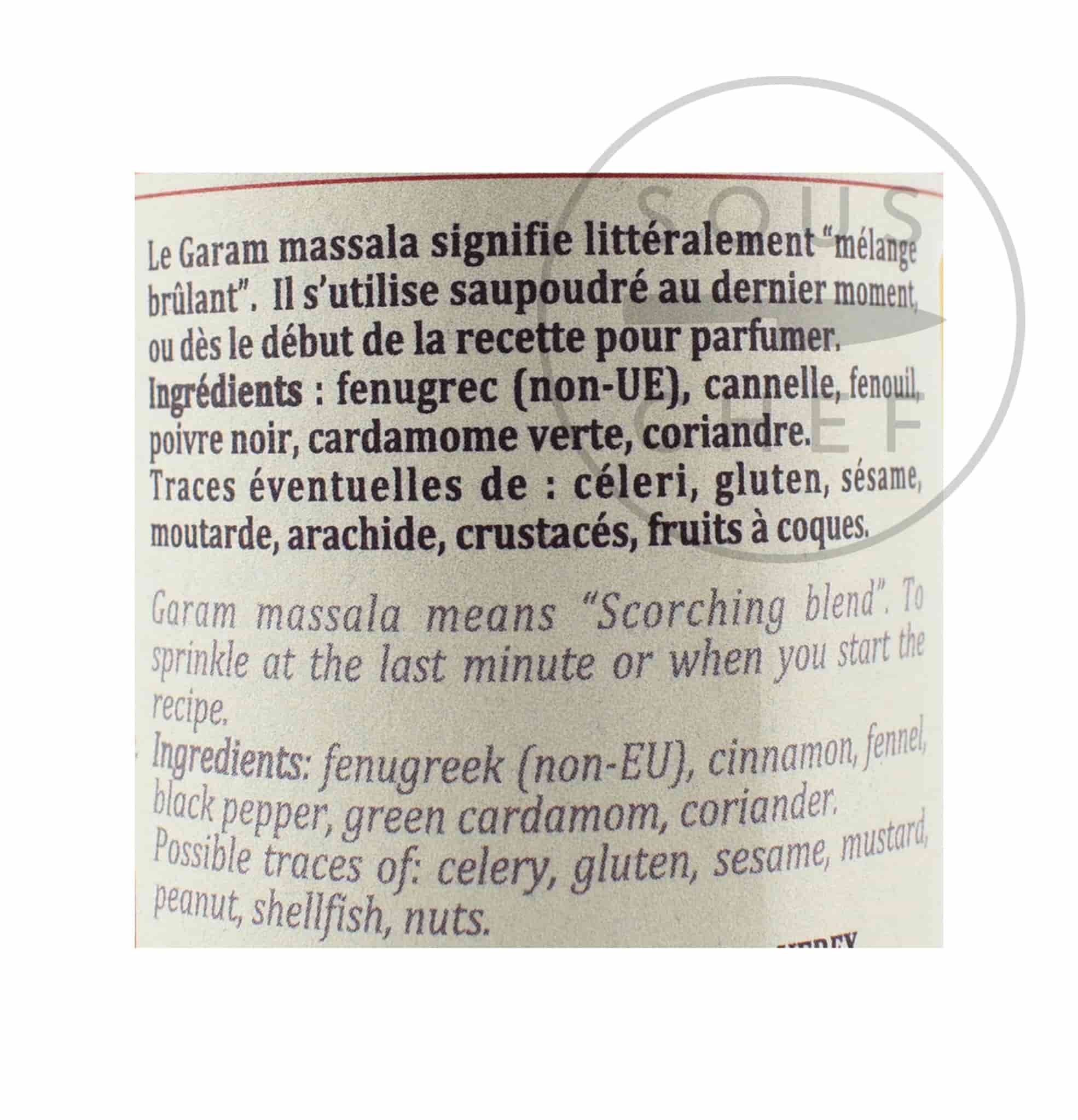 Terre Exotique Garam Masala, 60g - Image 4