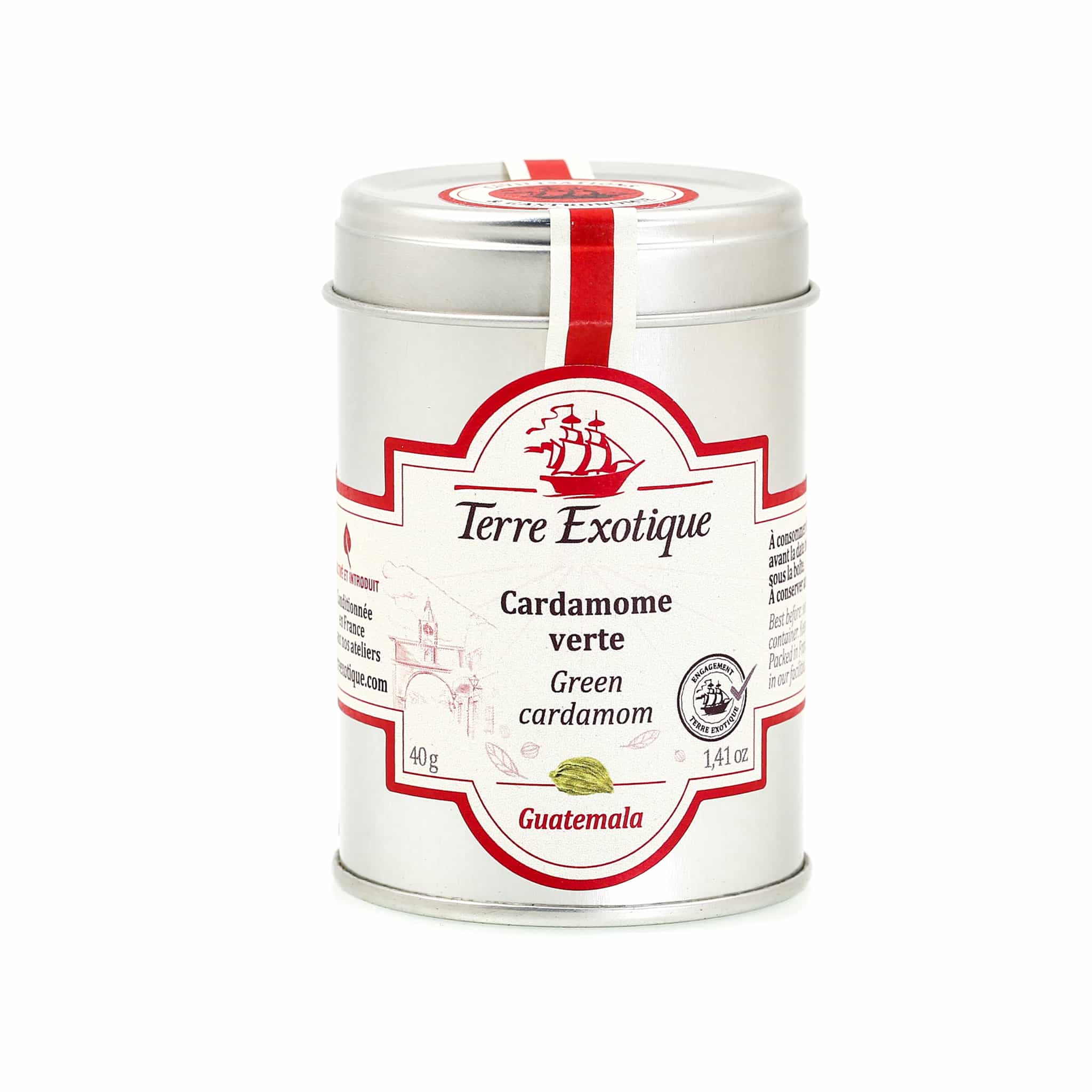 Terre Exotique Green Cardamom, 40g