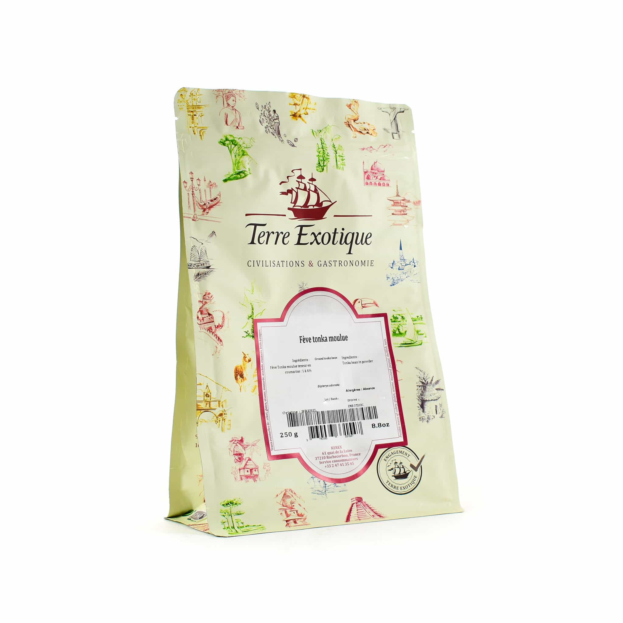 Terre Exotique Ground Tonka Bean, 250g