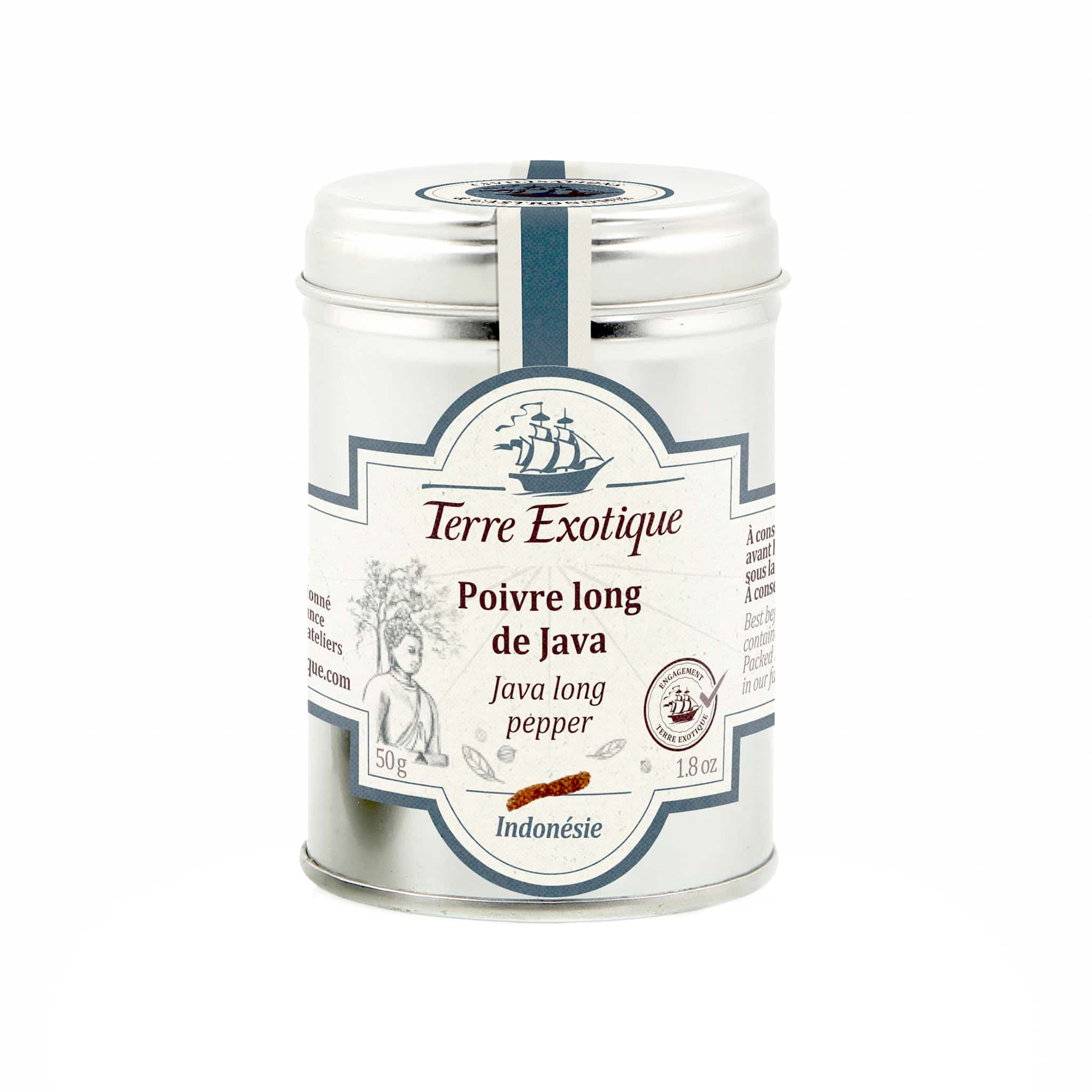 Terre Exotique Java Long Pepper, 50g