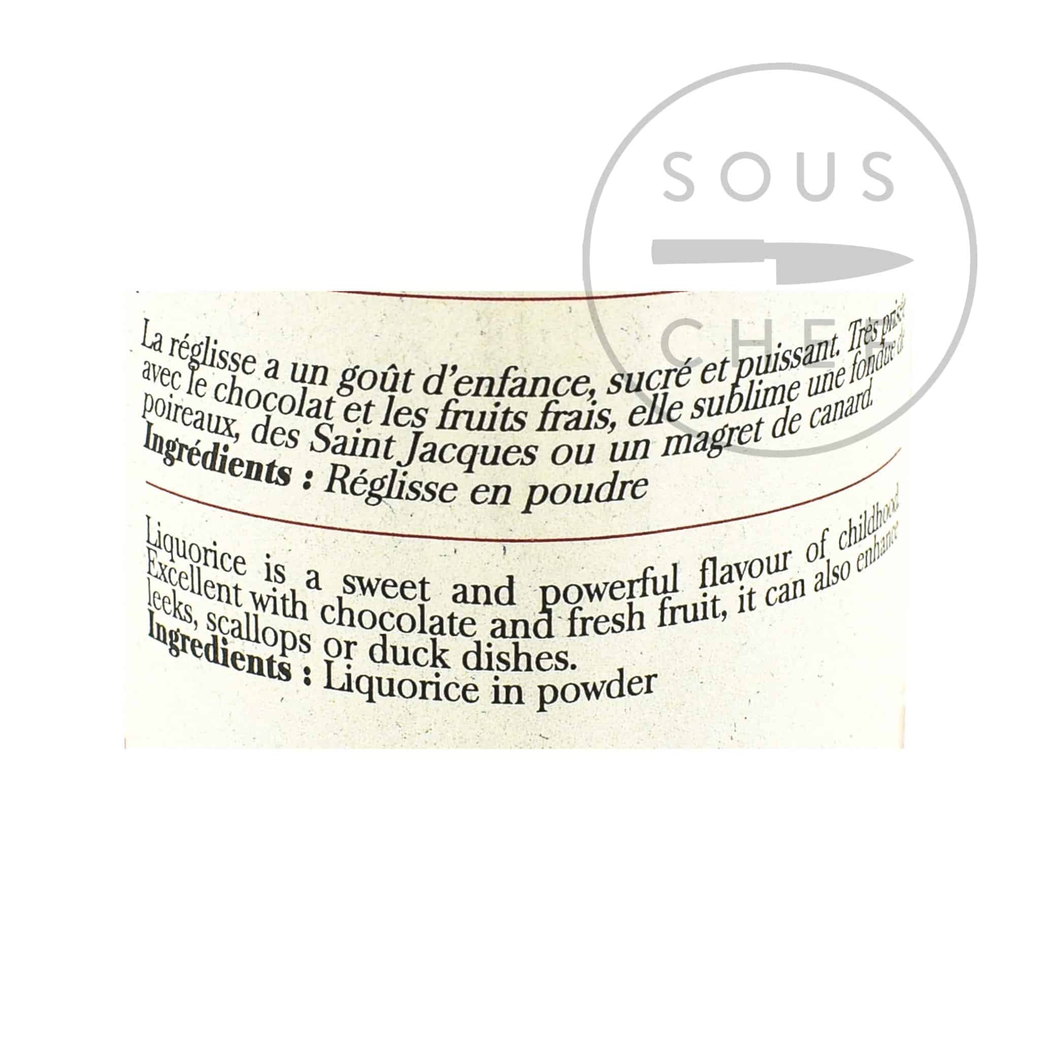 Terre Exotique Liquorice Powder, 70g - Image 2