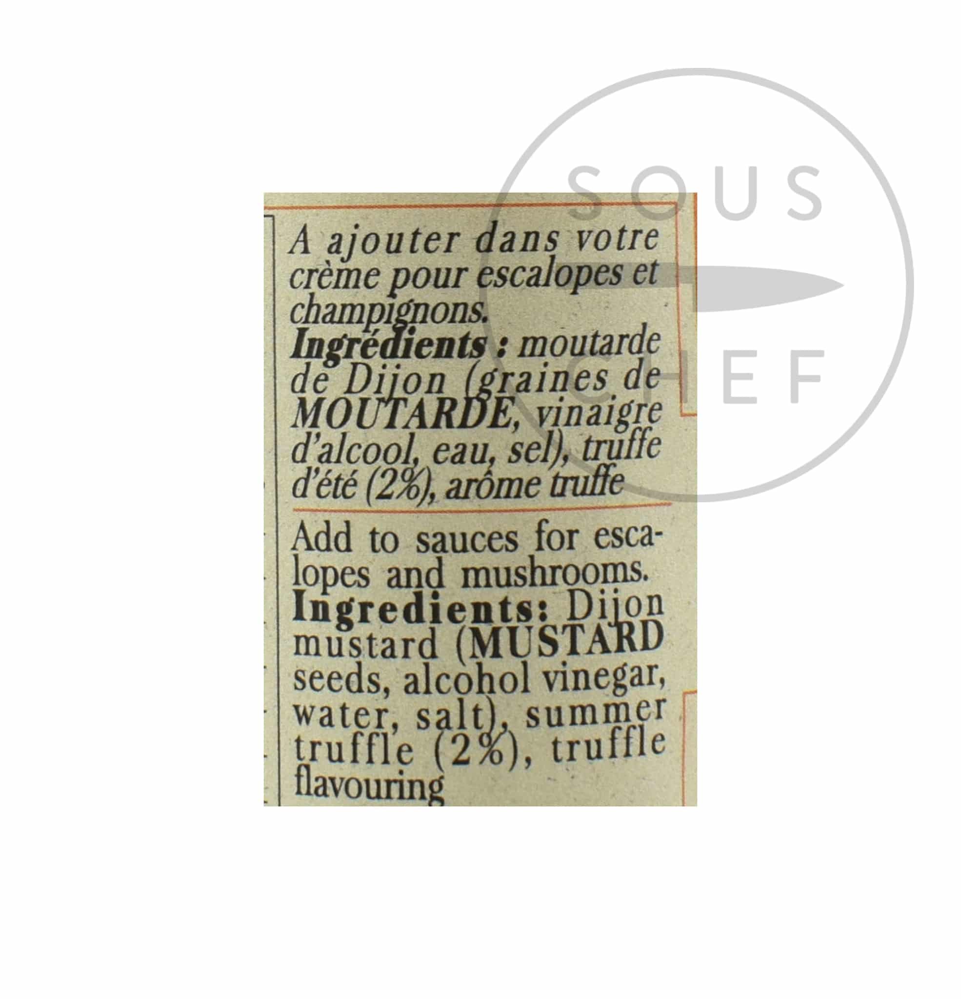 Terre Exotique Mustard With Summer Truffle (2%), 100g - Image 3