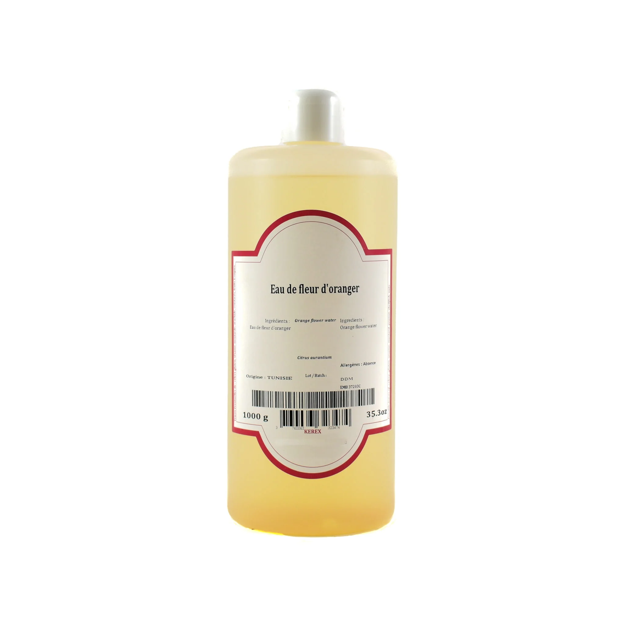 Terre Exotique Orange Blossom Water, 1 litre