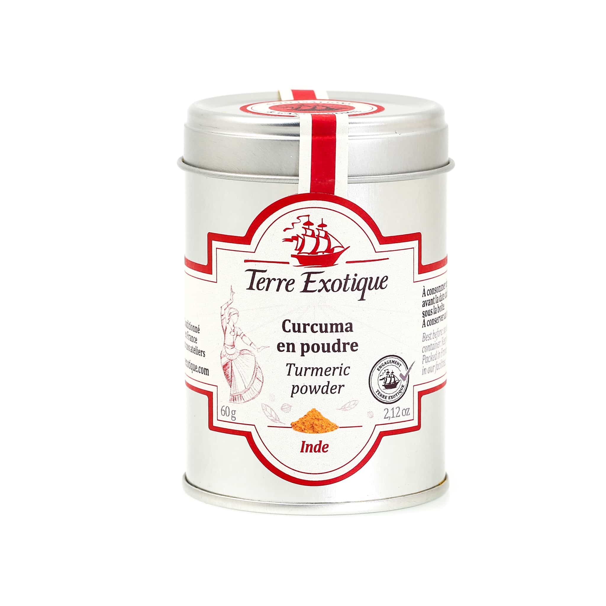 Terre Exotique Organic Turmeric Powder, 60g