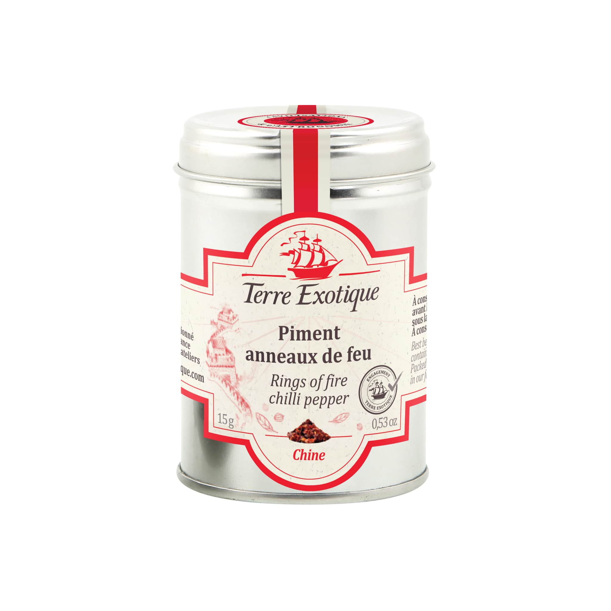 Terre Exotique Rings Of Fire Chilli Pepper, 15g