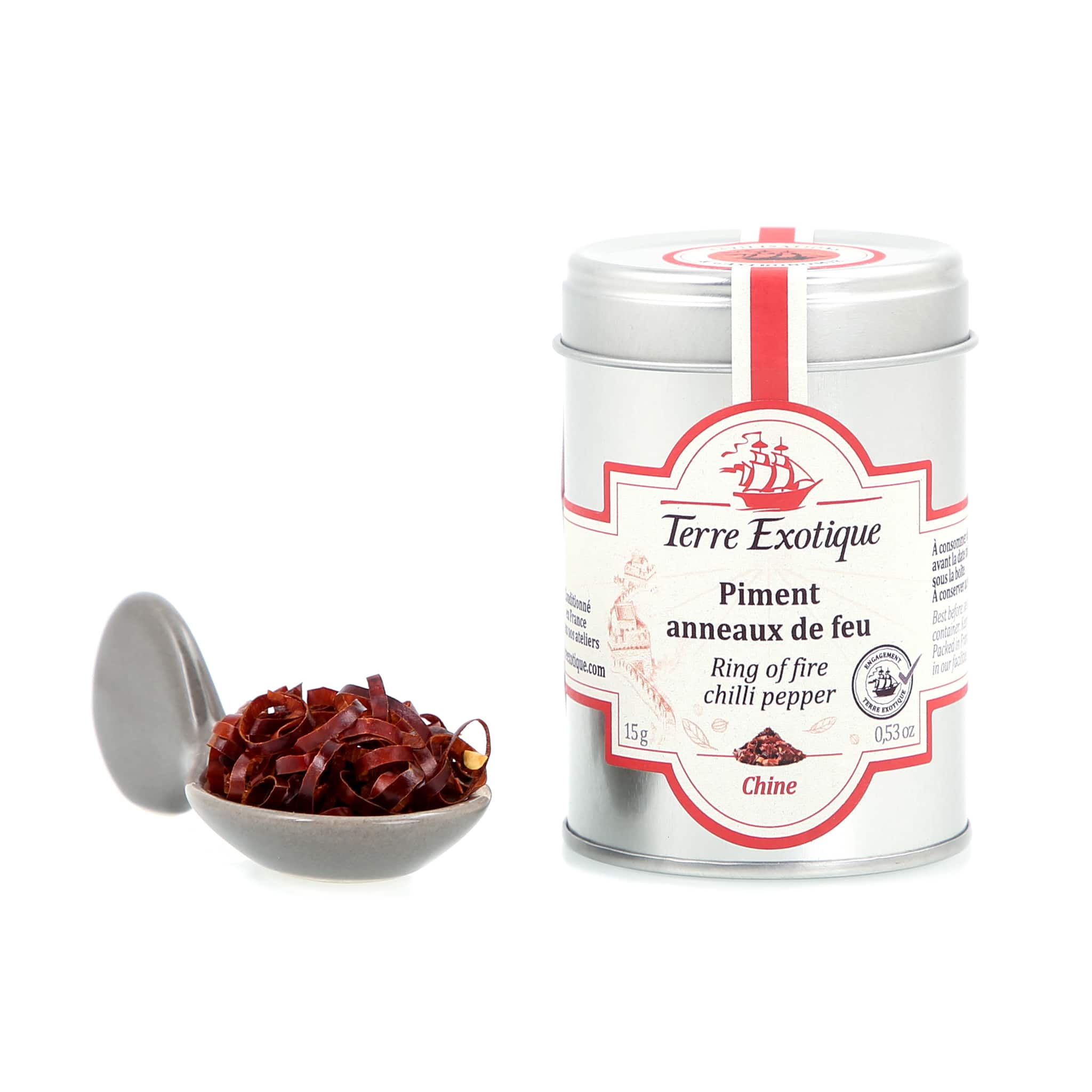 Terre Exotique Rings Of Fire Chilli Pepper, 15g - Image 2