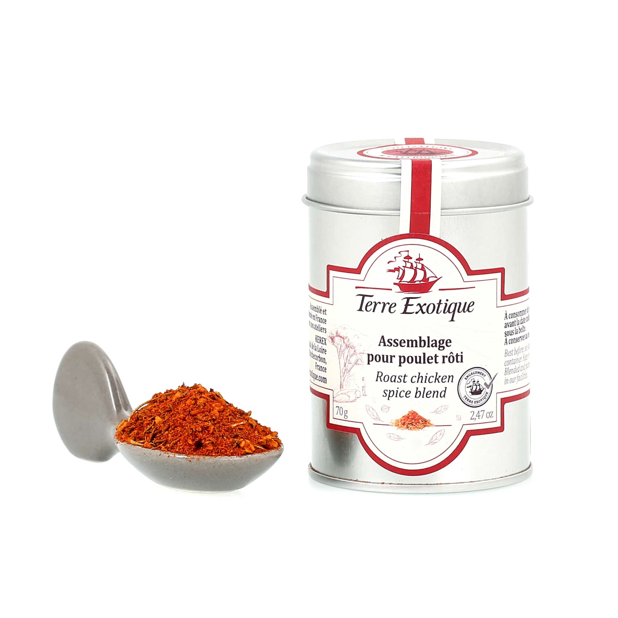 Terre Exotique Roast Chicken Spice Blend, 70g - Image 2