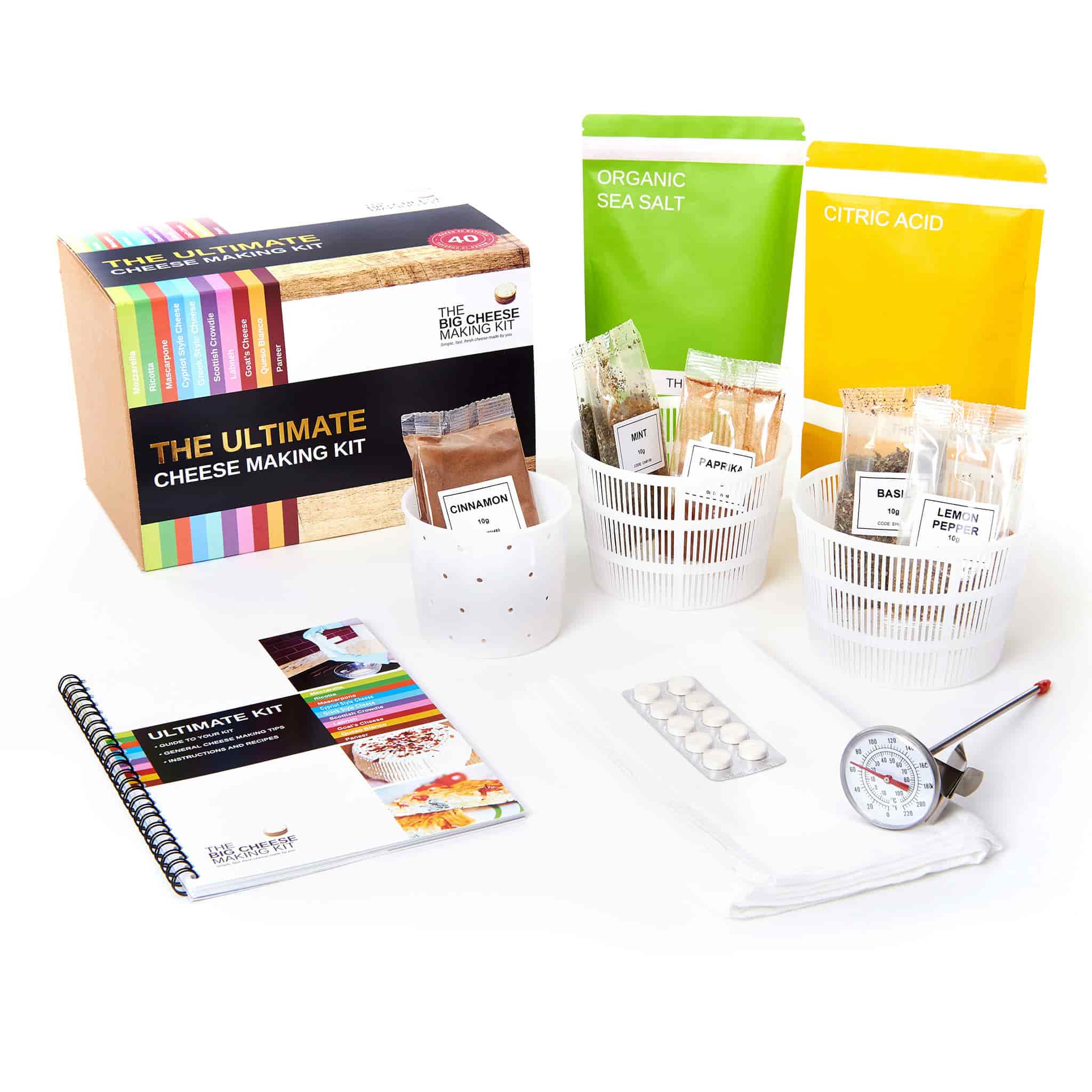 The Ultimate Cheese Making Kit, 920g - Image 3