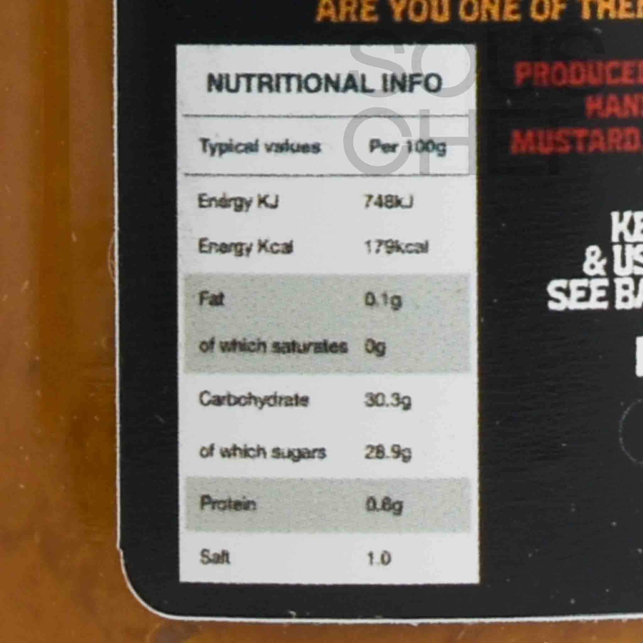 Thiccc Sauce Carolina Gold Honey Mustard, 150ml - Image 2