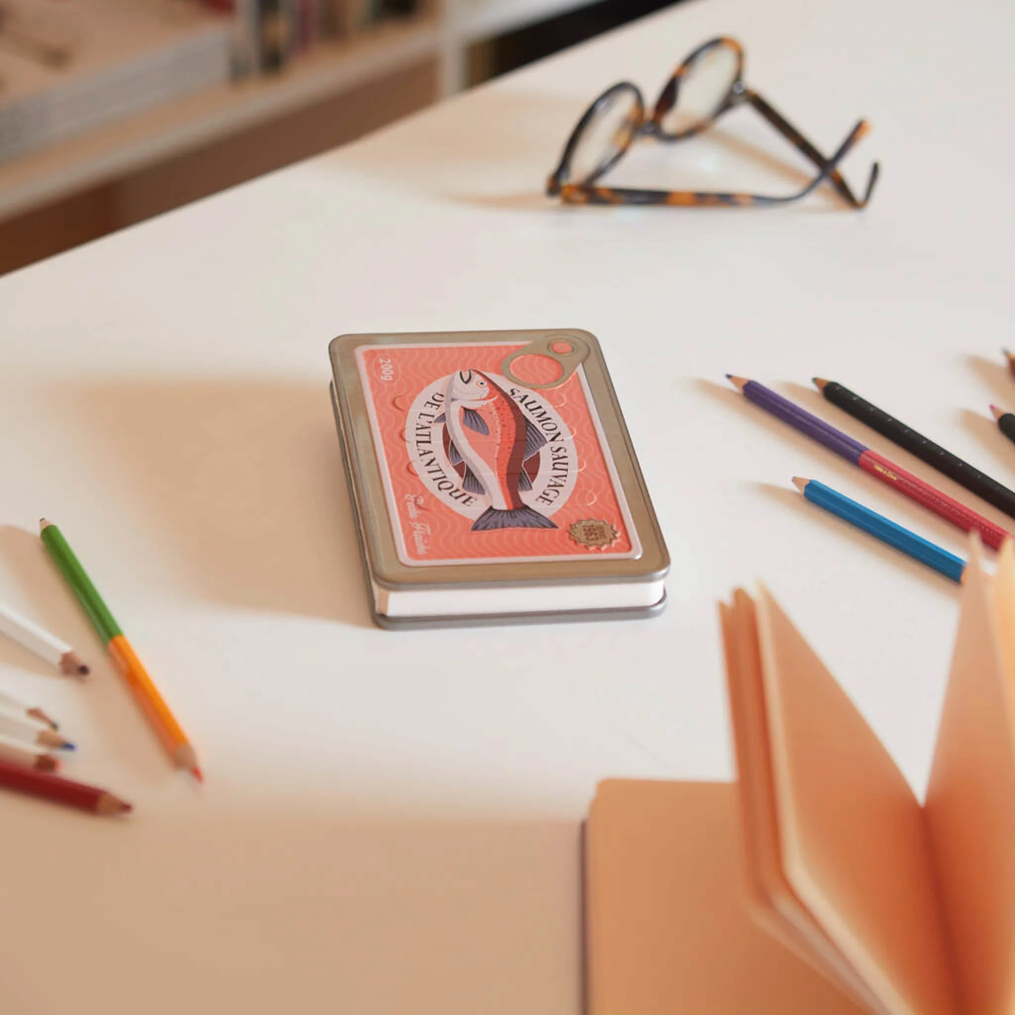 Tinned Salmon Notebook, 160 pages - Image 2