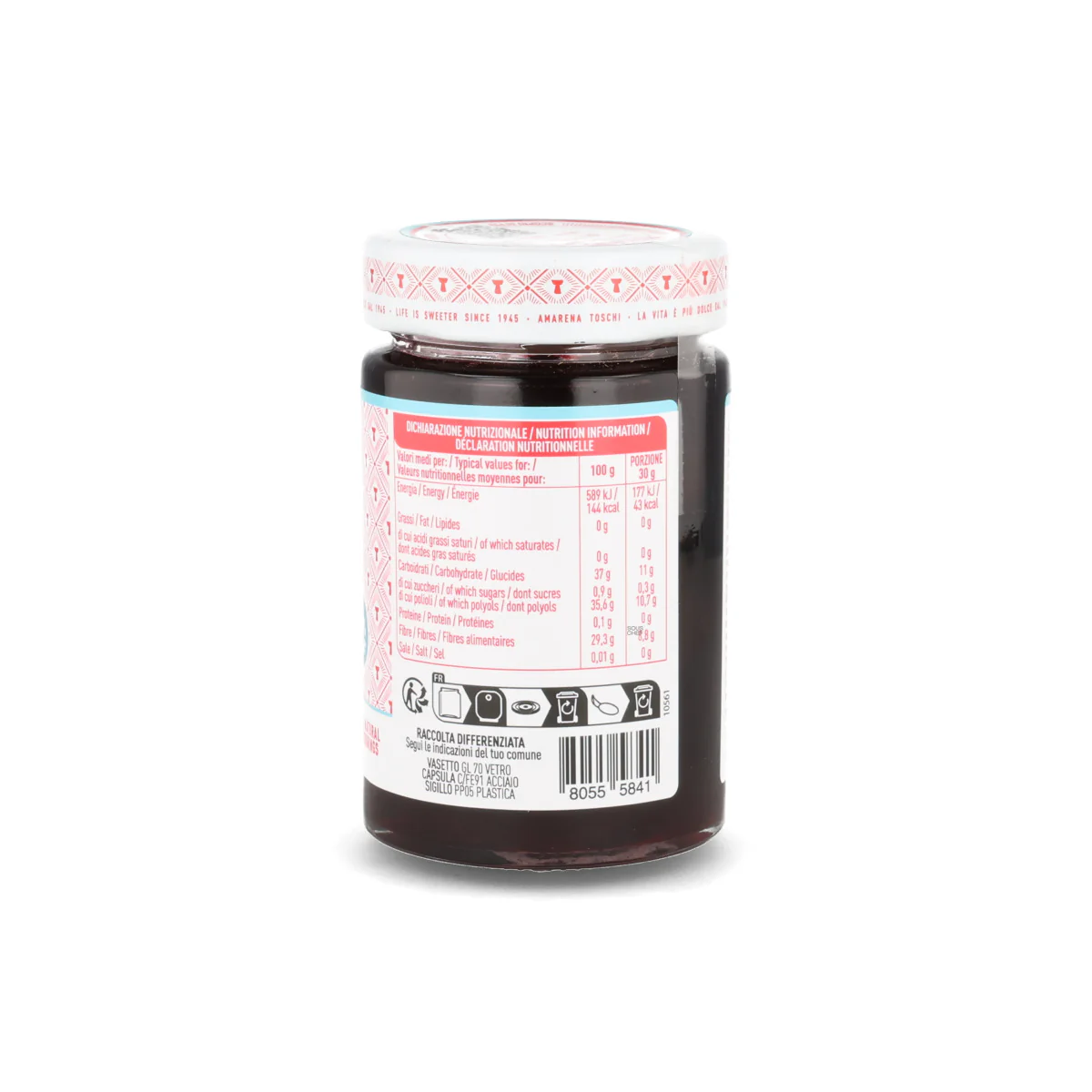 Toschi Zero Sugar Amarena Cherries - Image 5