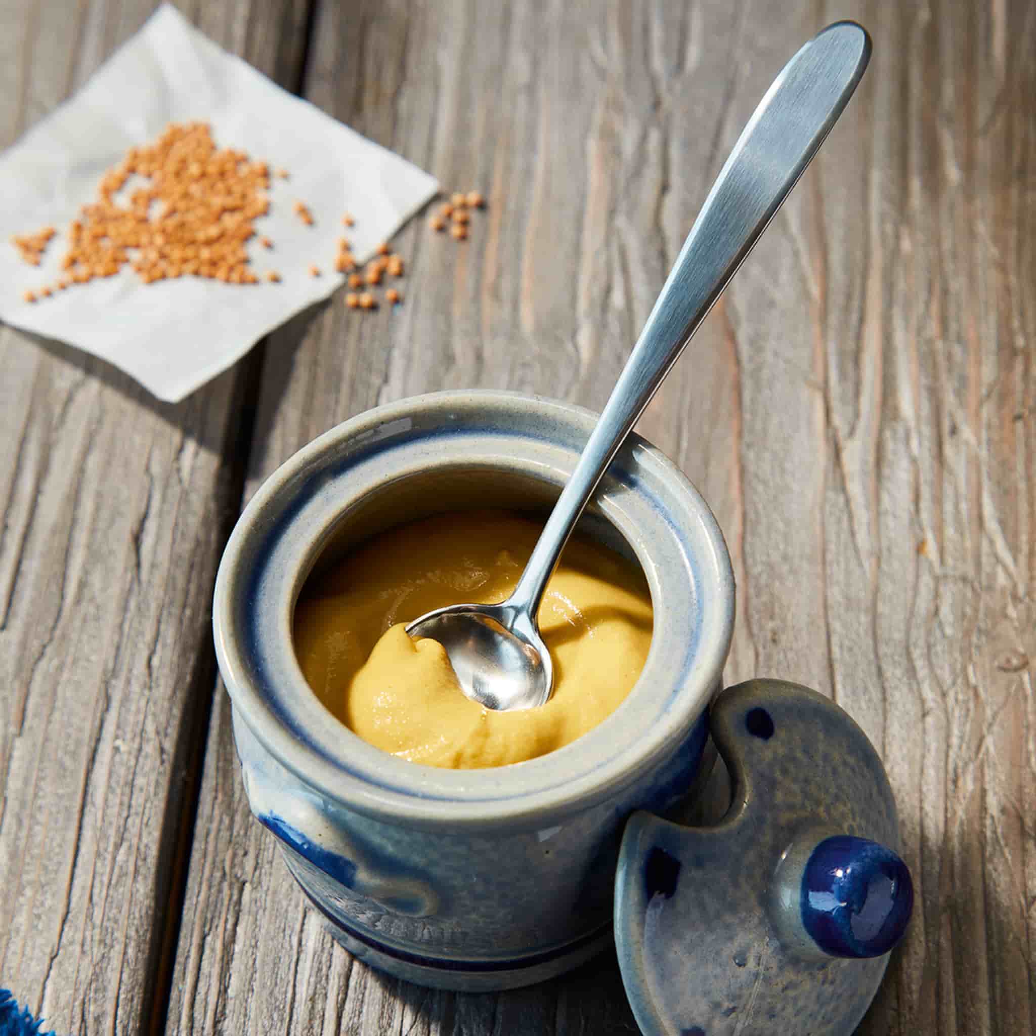 Triangle Stainless Steel Mustard & Dip Spoon - Image 2
