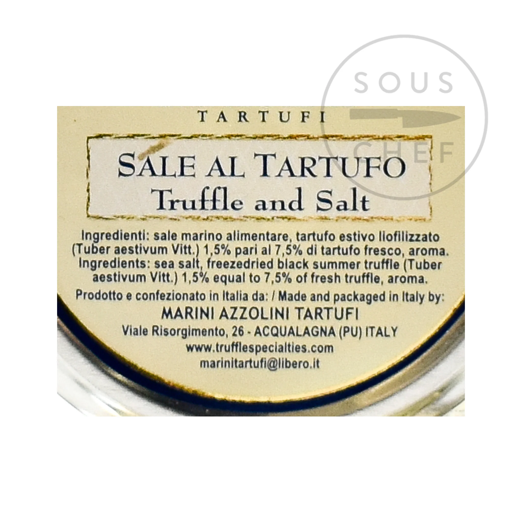 Marini Tartufi Truffle Salt, 100g - Image 3
