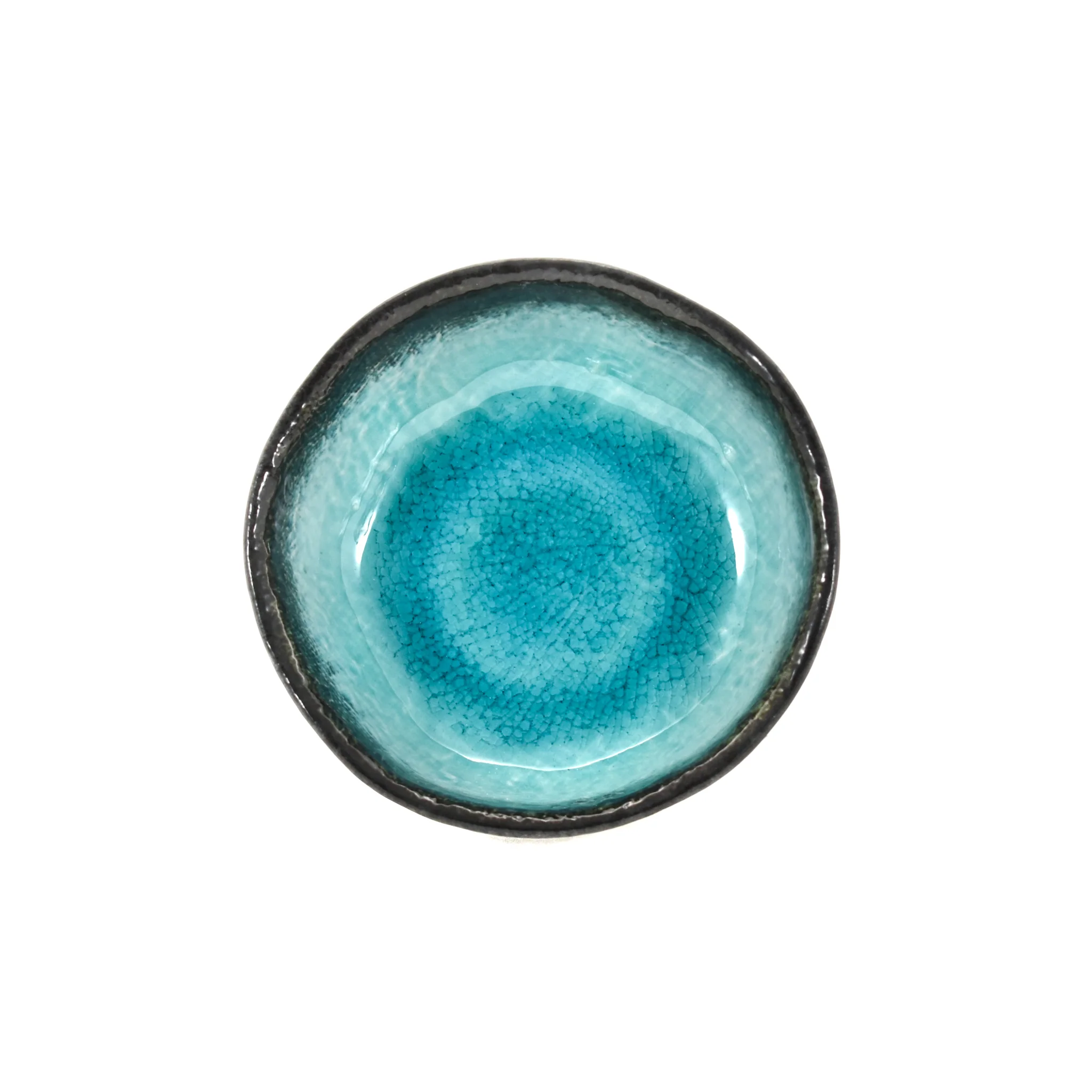 Turquoise Glaze Bowl, 12cm dia x 4cm high - Image 3