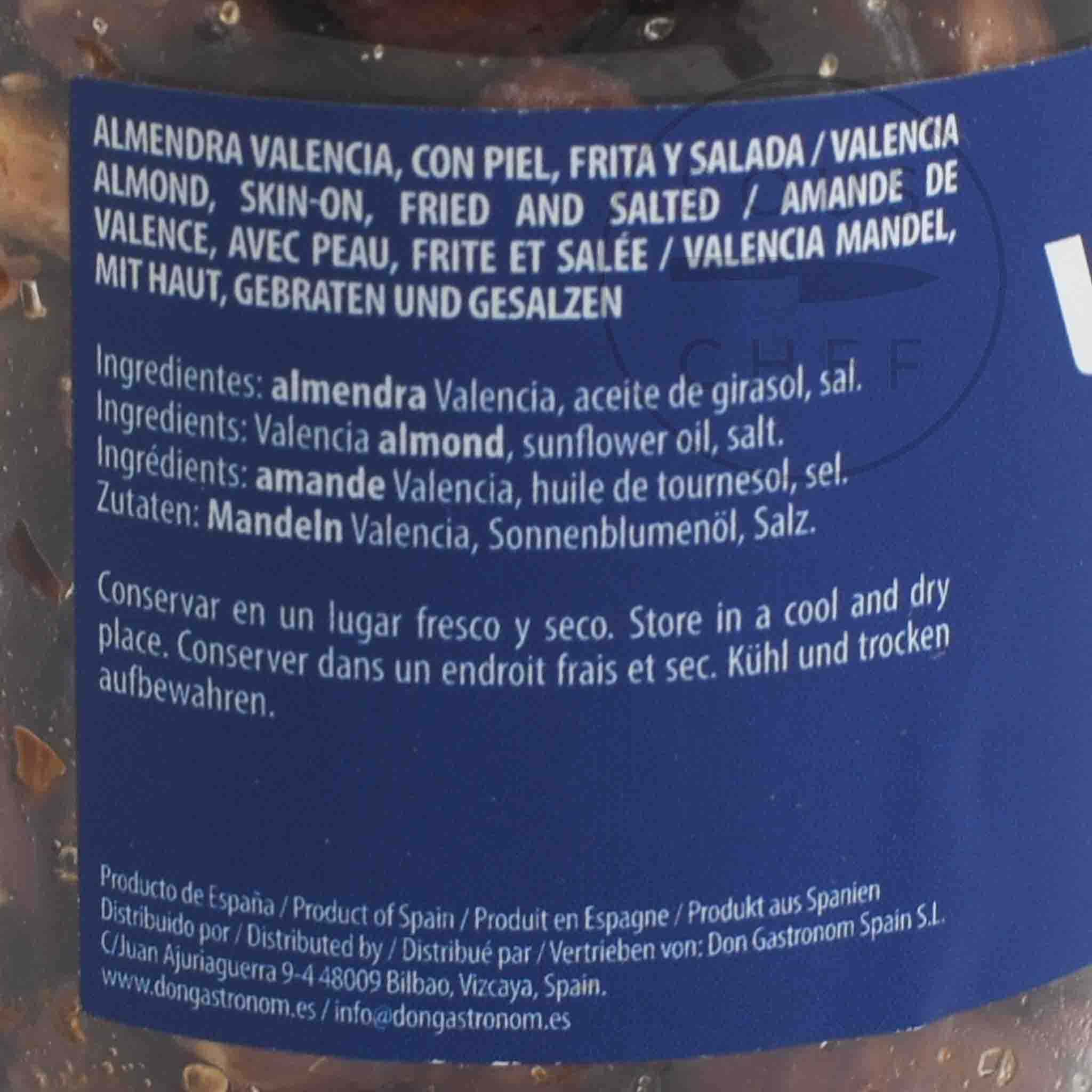 Valencia Fried Almonds with Salt, 125g - Image 2