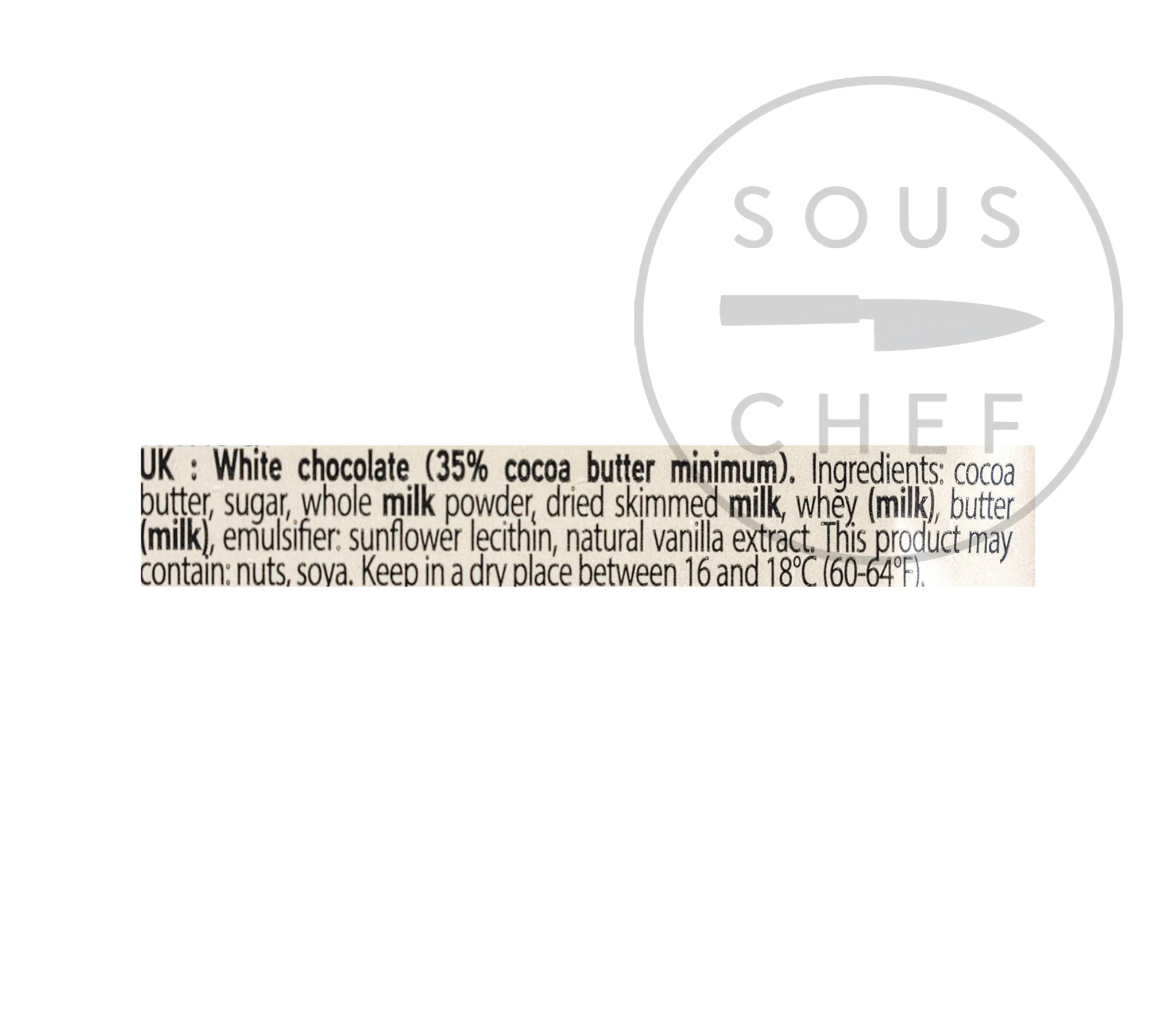Valrhona Dulcey 35% Blonde Chocolate Chips, 250g - Image 2