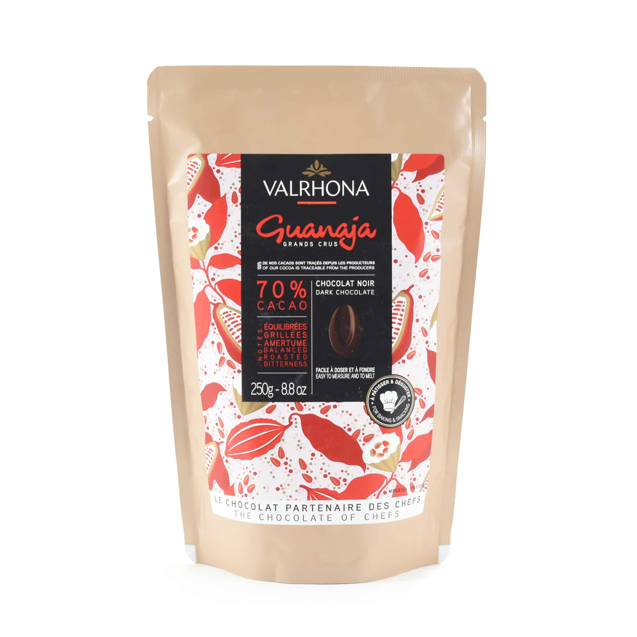 Valrhona Guanaja 70% Dark Chocolate Chips - Image 4