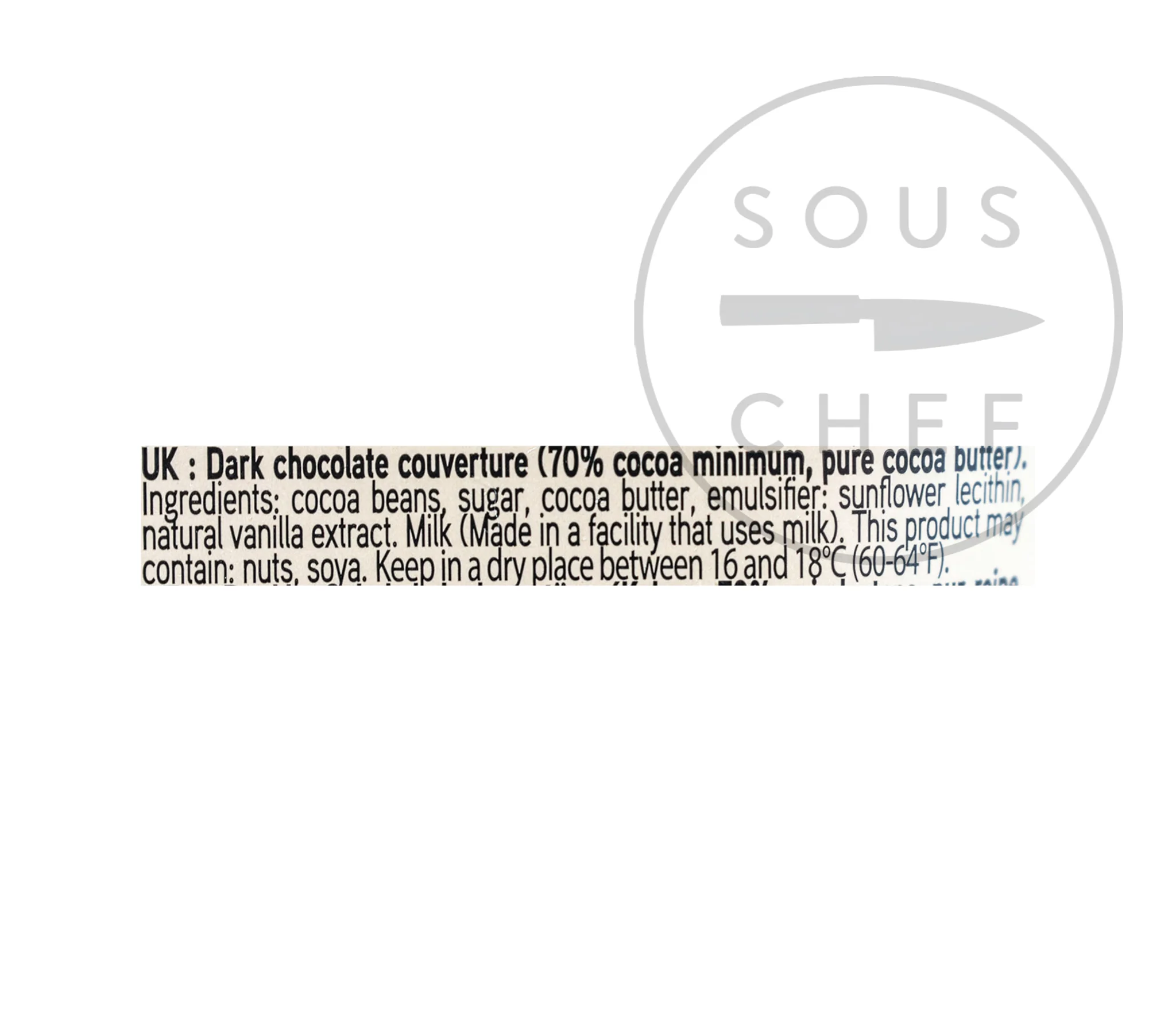Valrhona Guanaja 70% Dark Chocolate Chips - Image 5