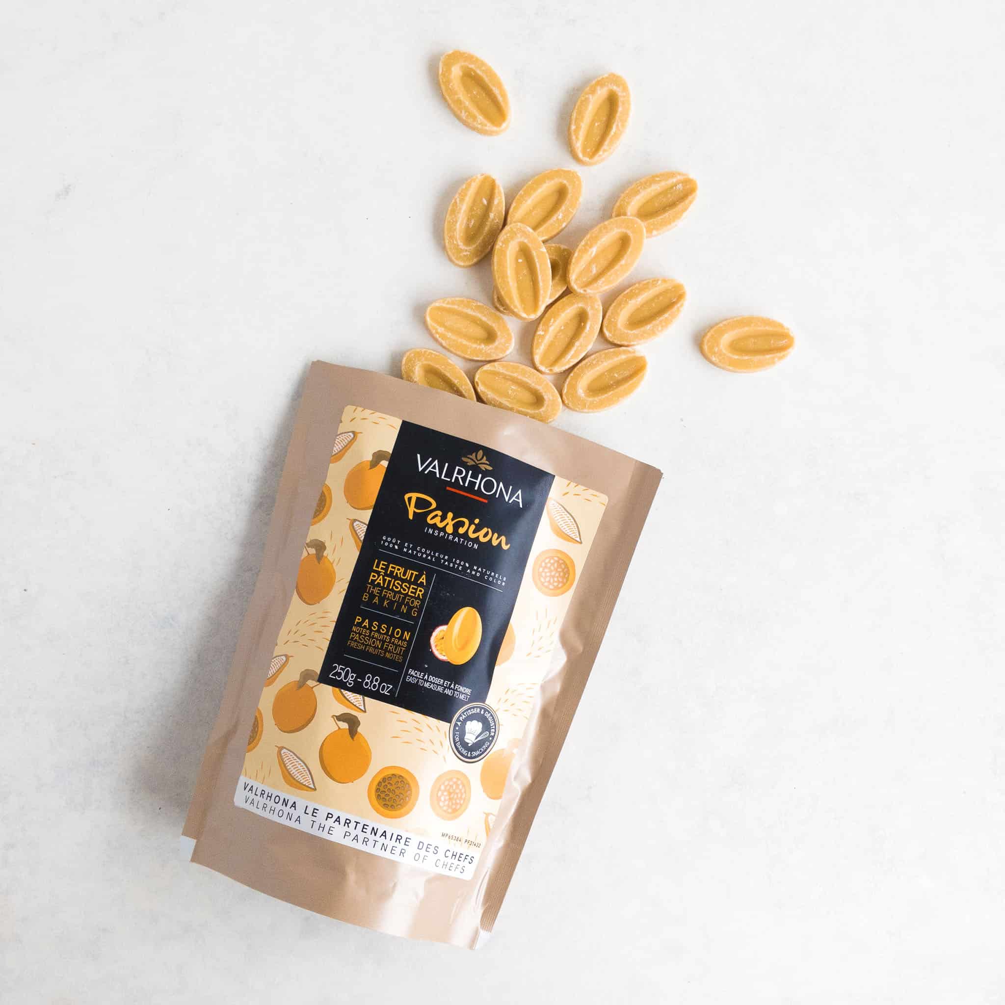 Valrhona Passion Fruit Inspiration - Couverture, 250g - Image 2