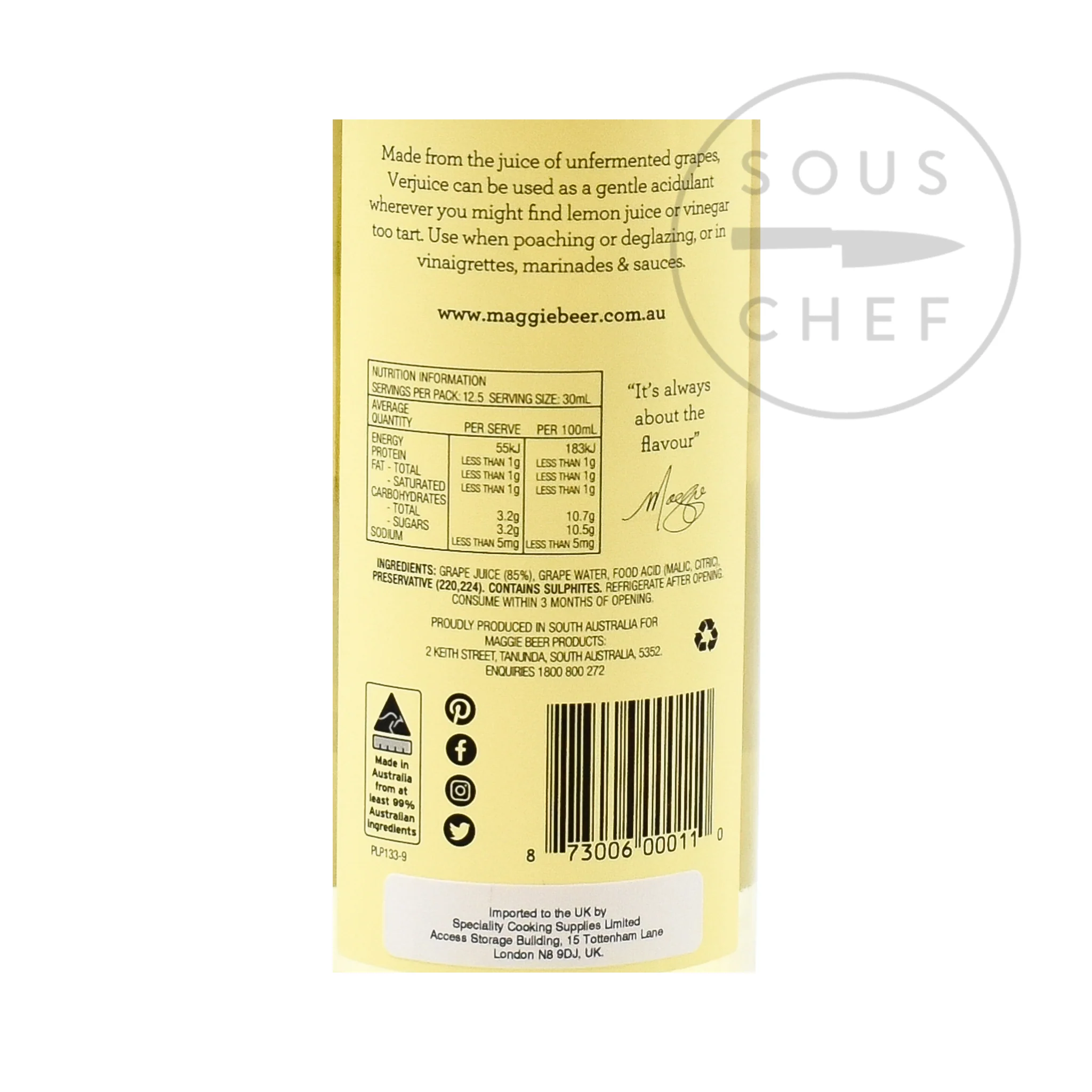 Maggie Beer Verjuice - Image 4