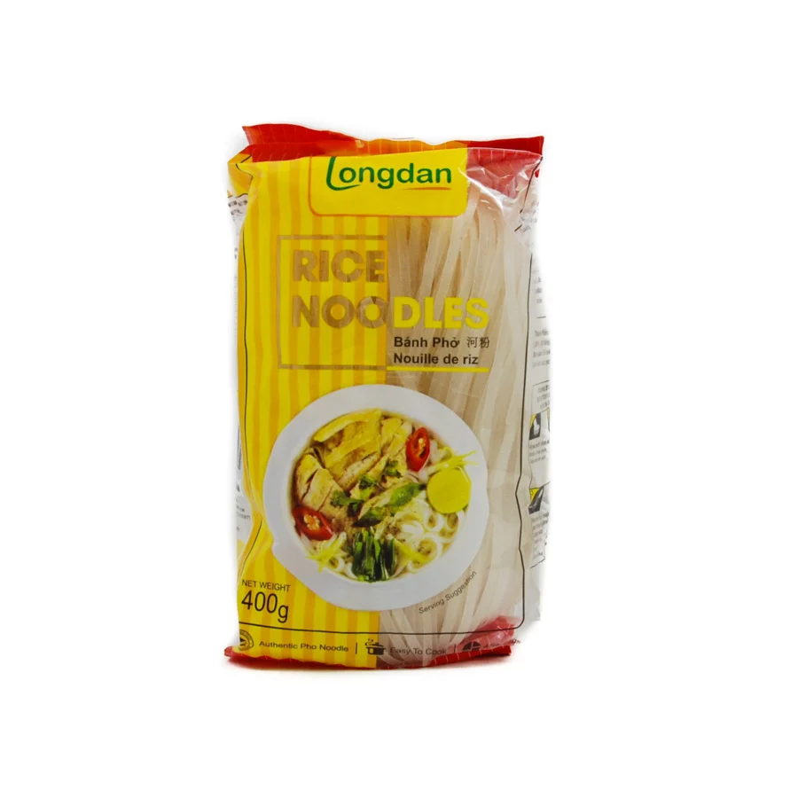 Vietnamese Rice Pho Noodles Banh Pho, 2.5mm, 400g
