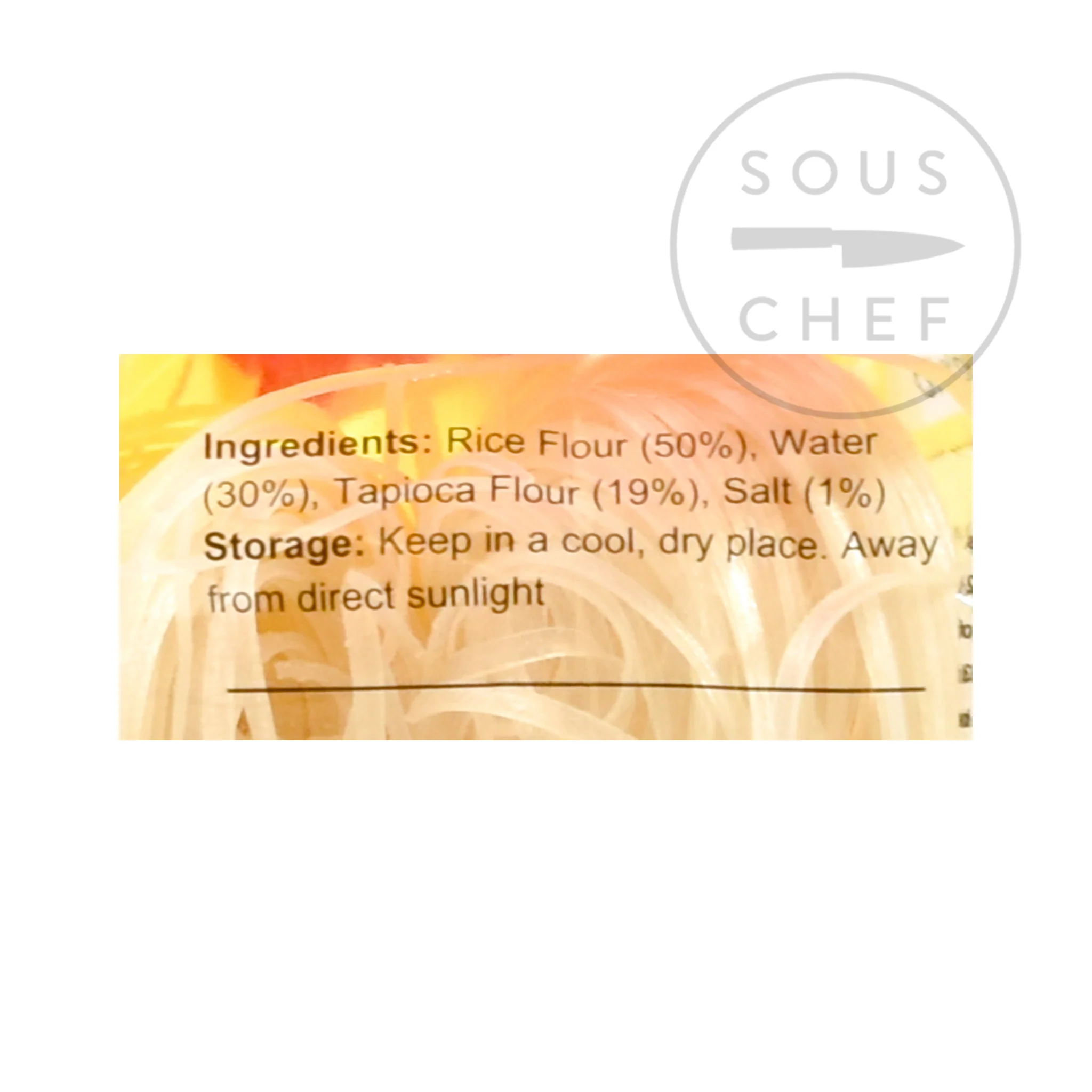 Vietnamese Rice Pho Noodles Banh Pho, 2.5mm, 400g - Image 3