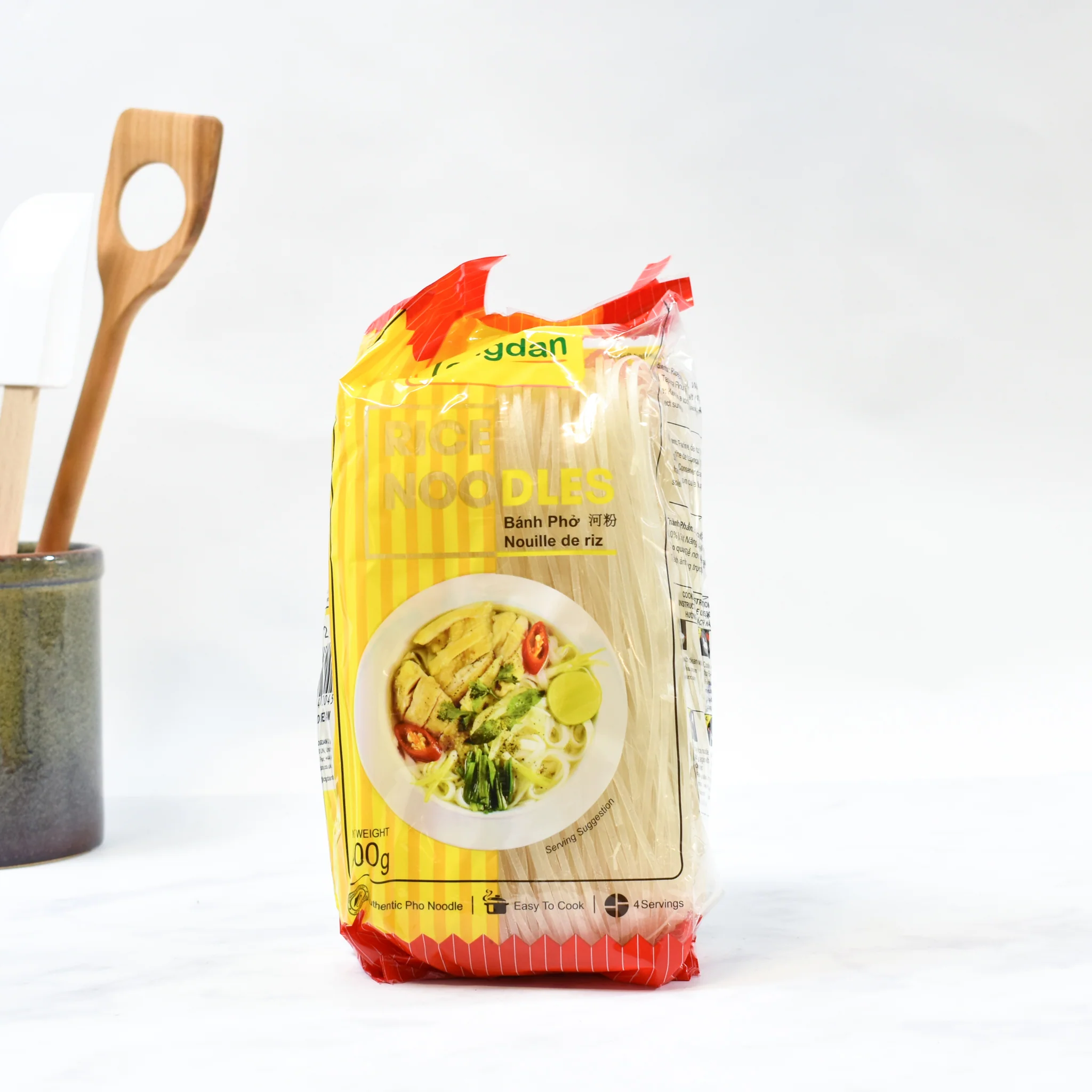 Vietnamese Rice Pho Noodles Banh Pho, 2.5mm, 400g - Image 4