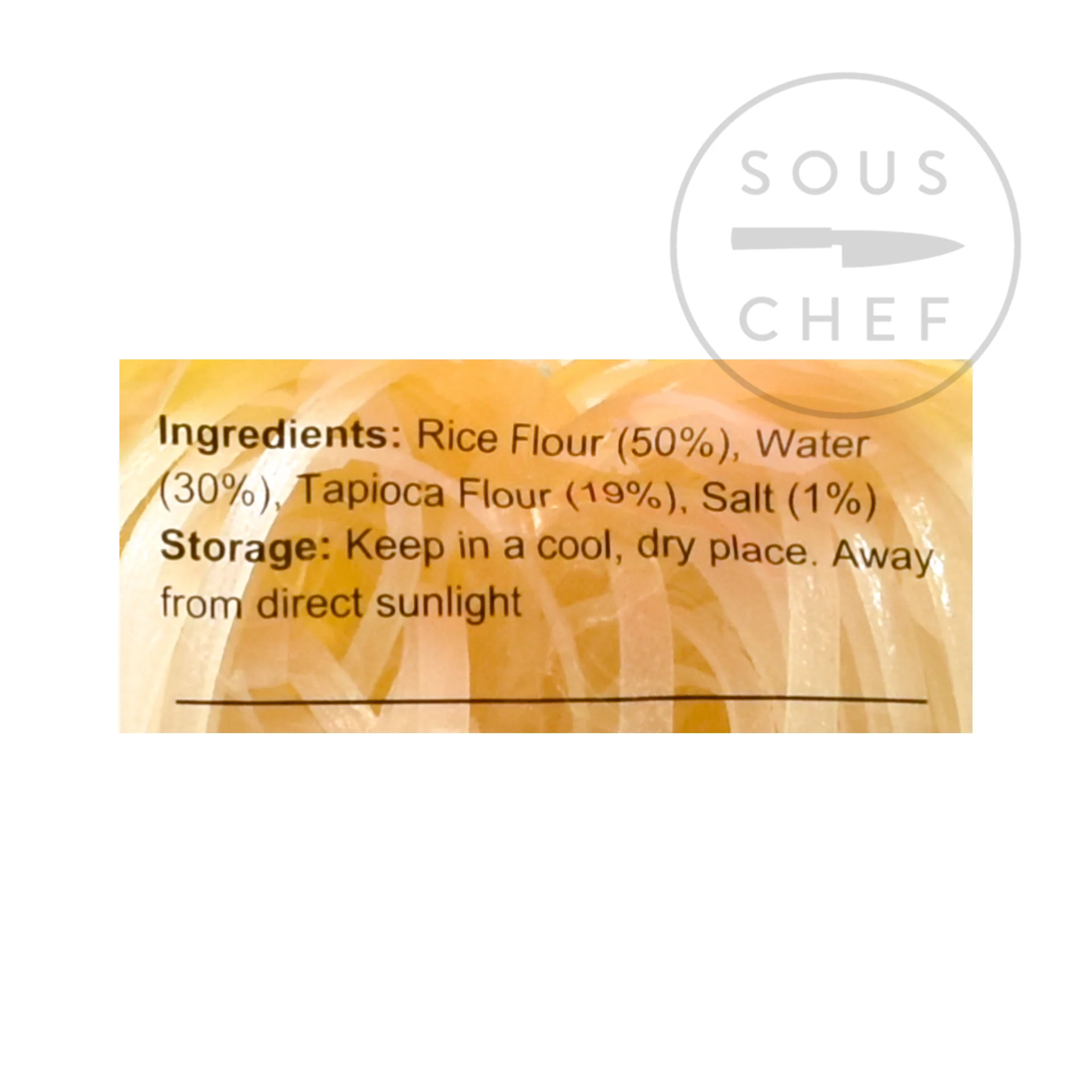 Vietnamese Rice Pho Noodles Bahn Pho, 4mm, 400g - Image 3