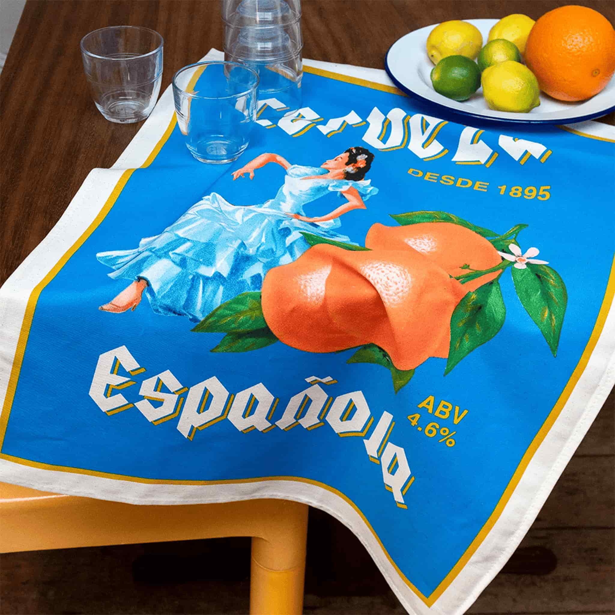 Vintage Inspired Espanola Tea Towel - Image 2