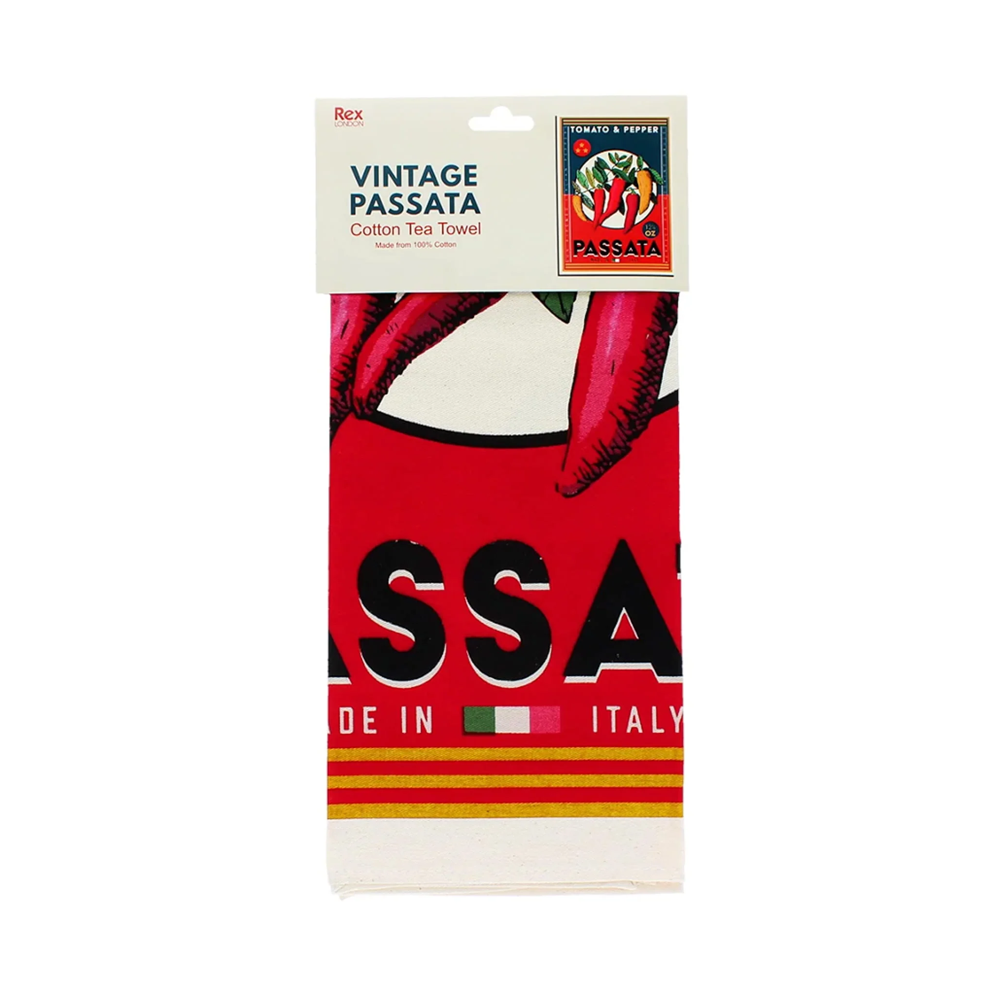 Vintage Inspired Passata Tea Towel - Image 3
