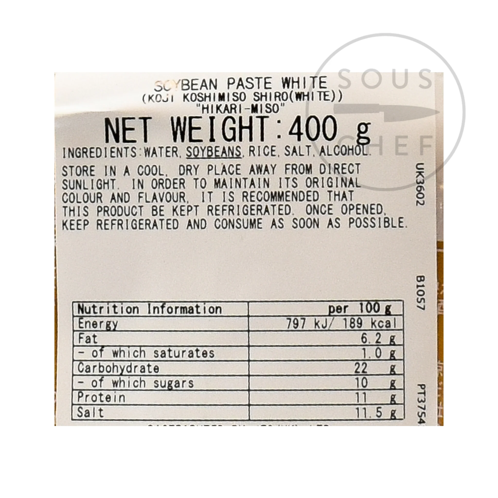 White Miso Paste, 400g - Image 3