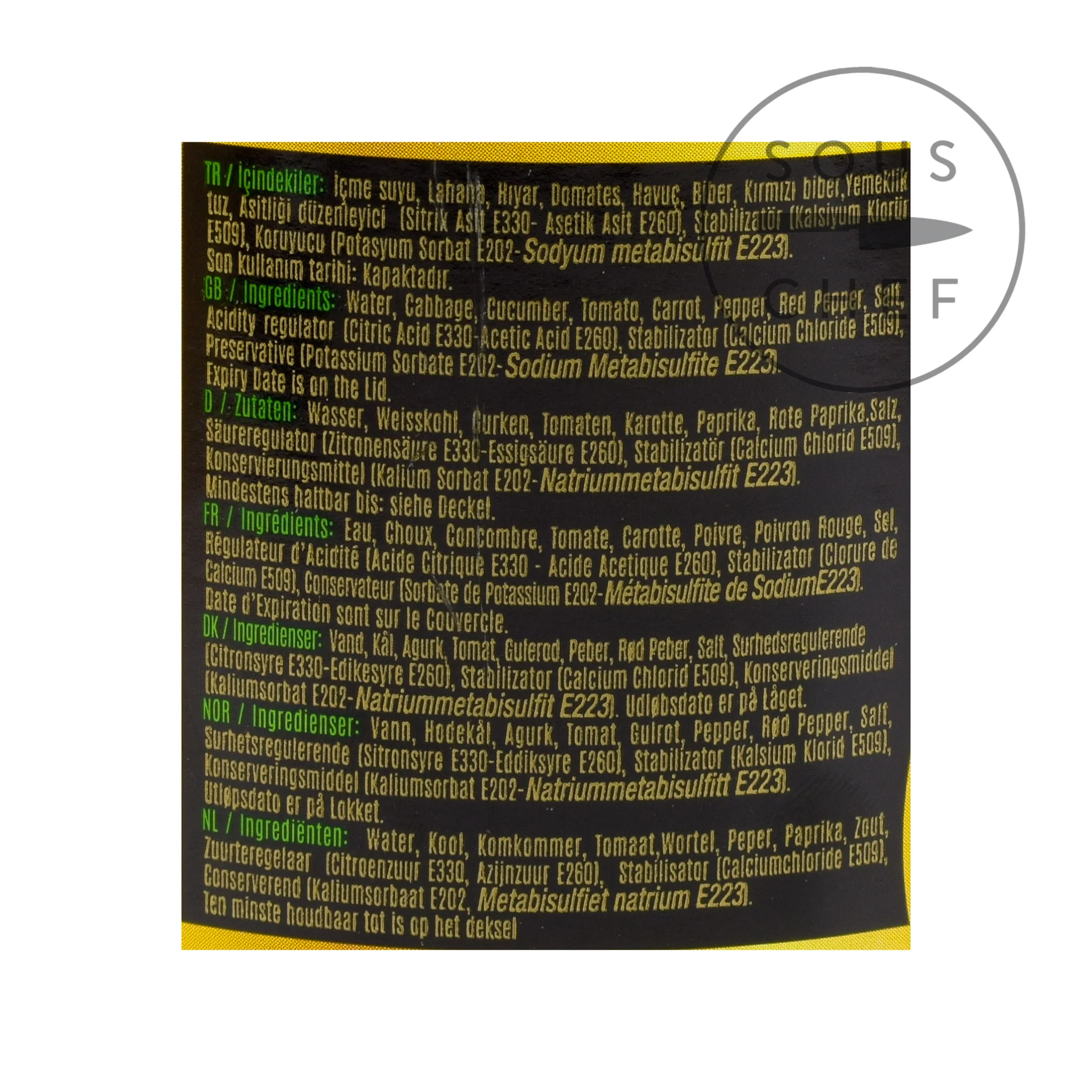 Yaren Turkish Mixed Pickles, 700g - Image 3