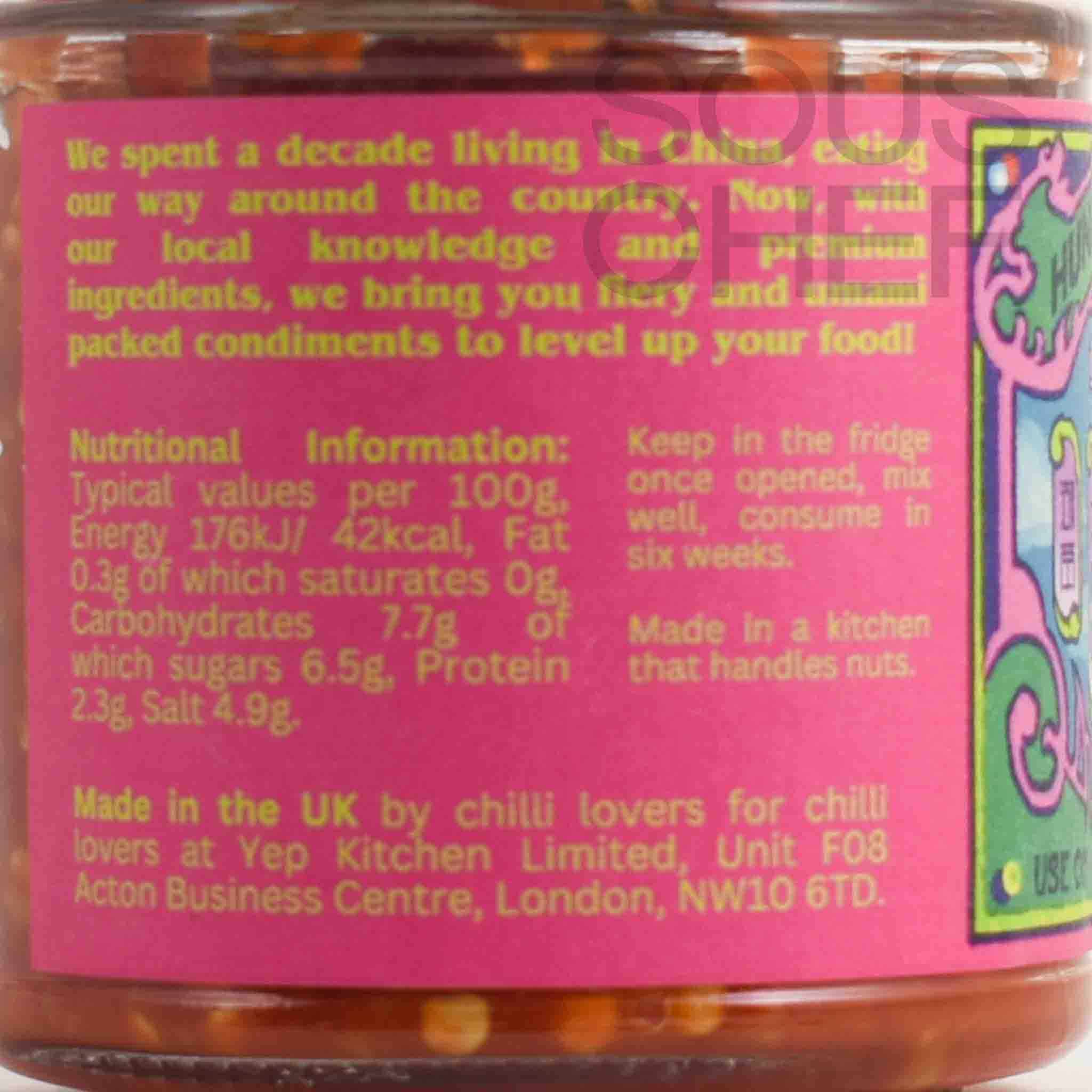Yep Kitchen Hunan Salted Chillies, 160g - Image 3