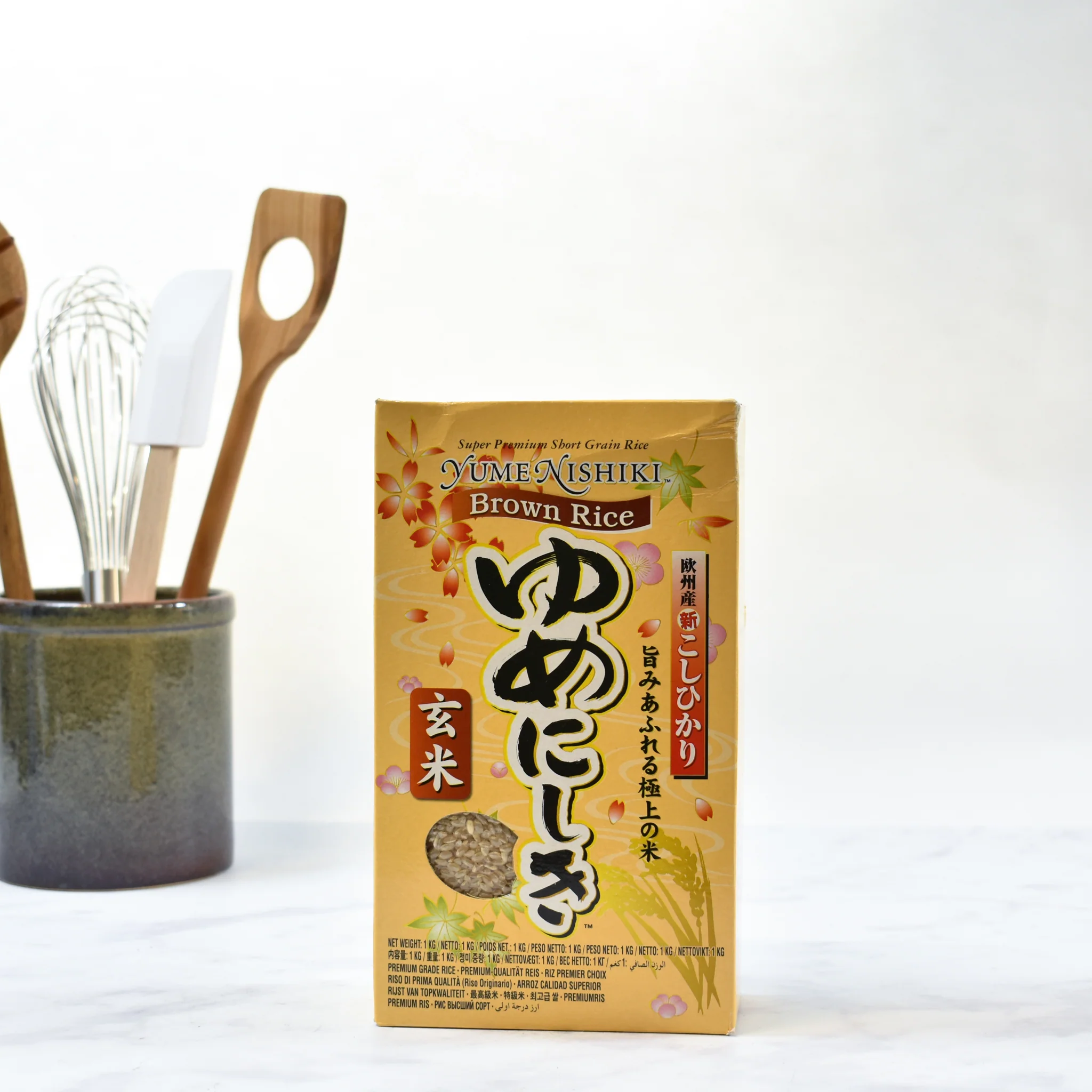 Yumenishiki Brown Sushi Rice, 1kg - Image 3