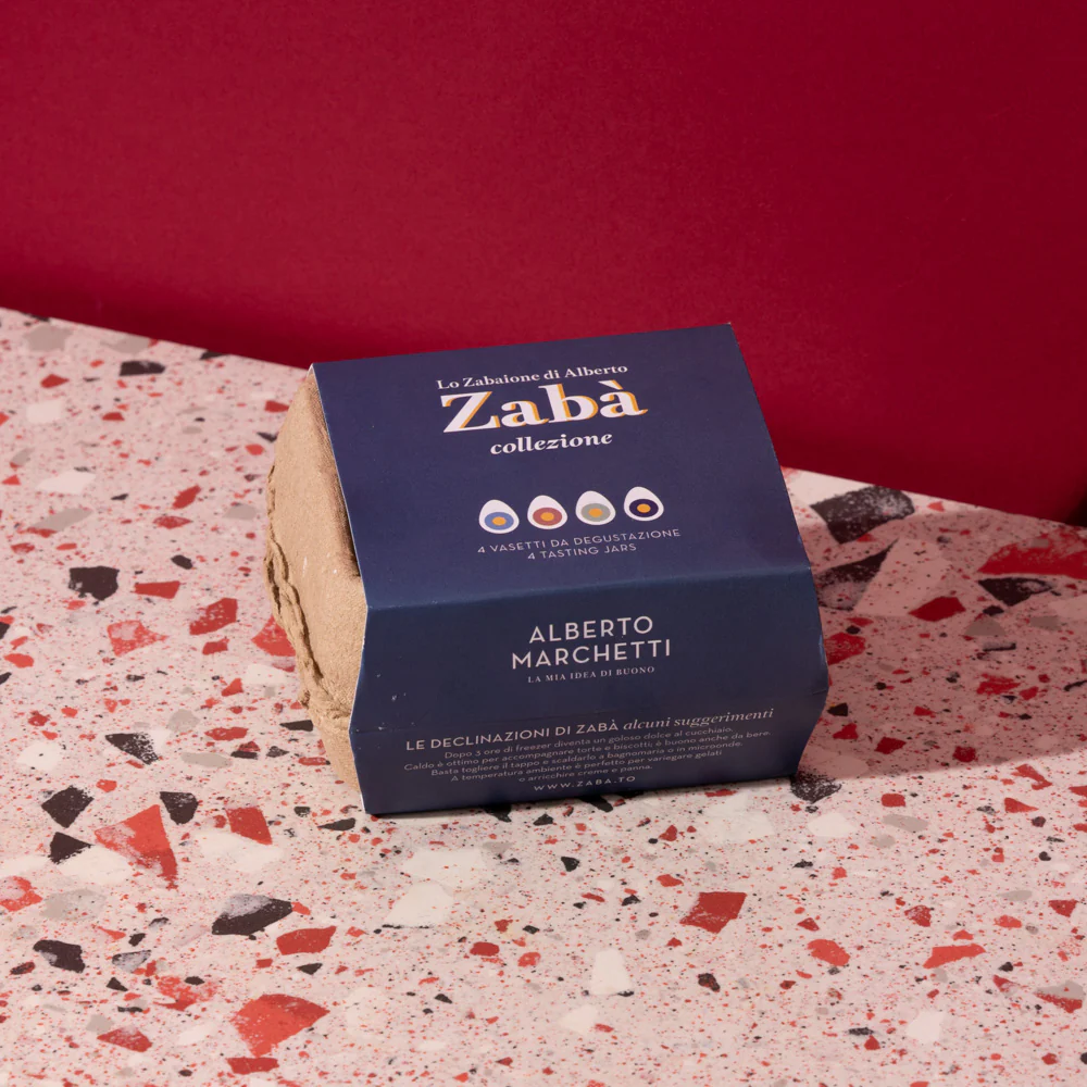 Zaba Italian Zabaione Mini Gift Selection in Egg Carton, 4 x 40g - Image 3