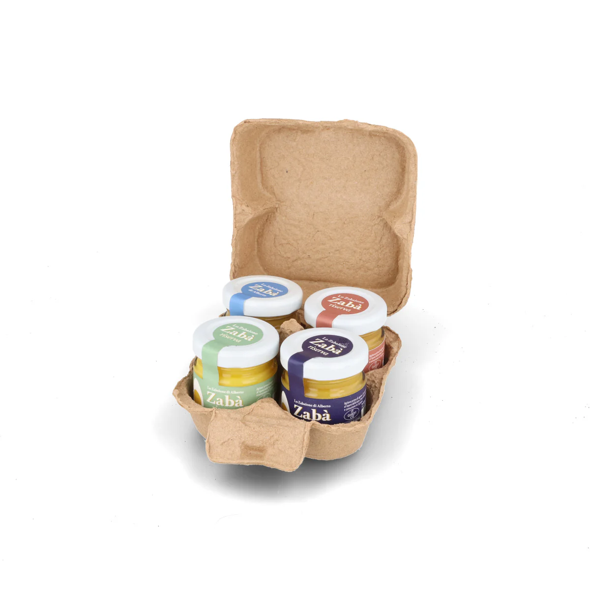 Zaba Italian Zabaione Mini Gift Selection in Egg Carton, 4 x 40g - Image 6