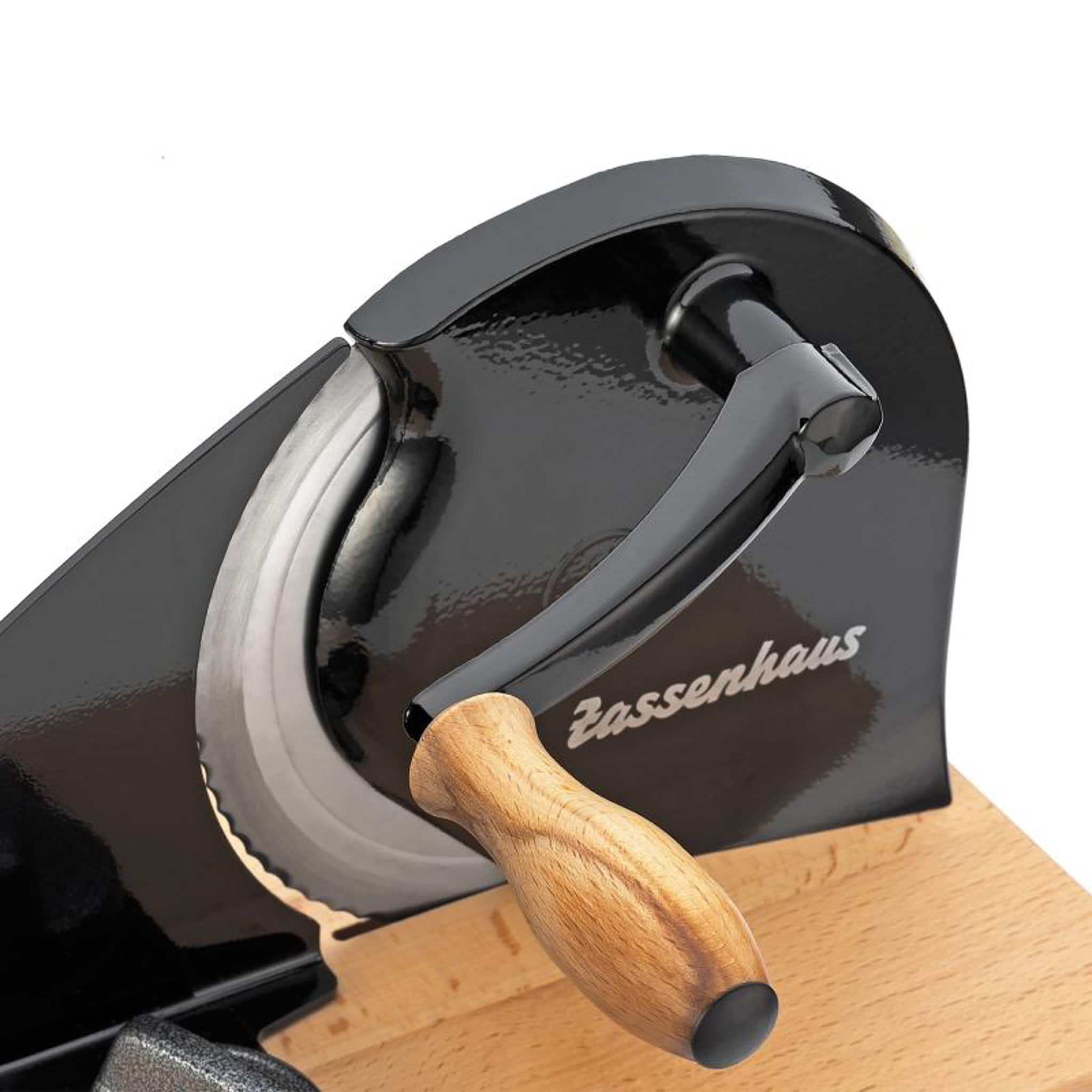 Zassenhaus Classic Black Bread Slicer - Image 3