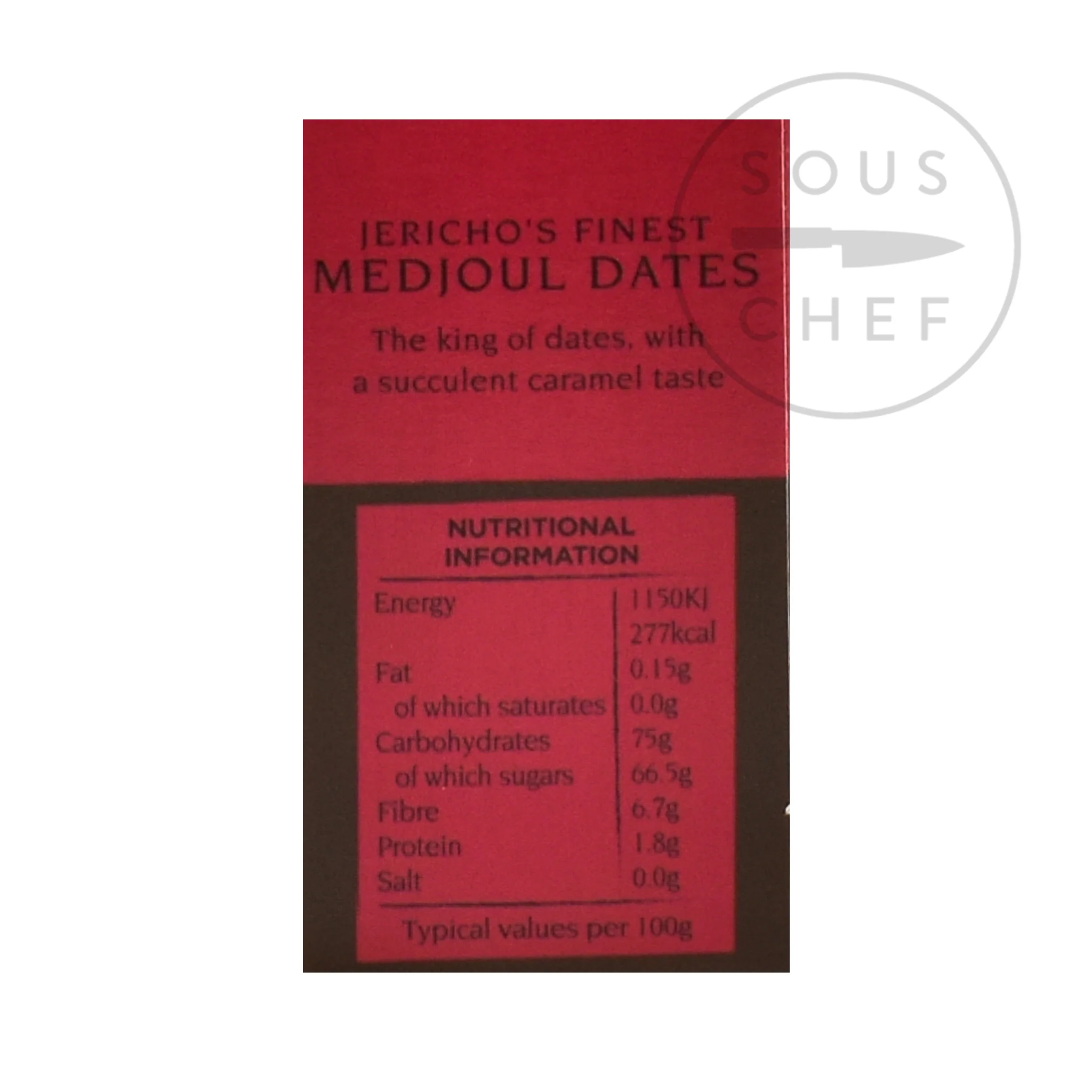 Zaytoun Palestinian Medjoul Dates, 250g - Image 2