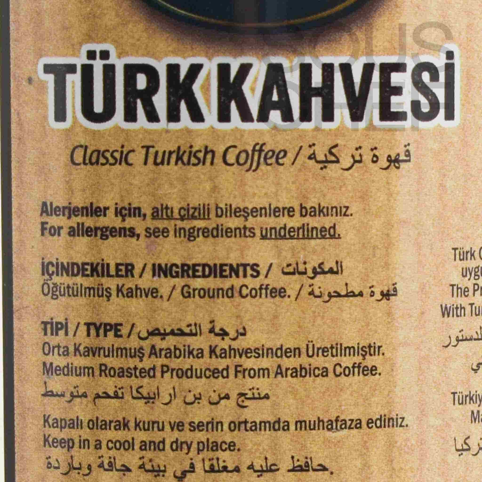 Zeugma Antik Turkish Coffee in Tin, 250g - Image 2
